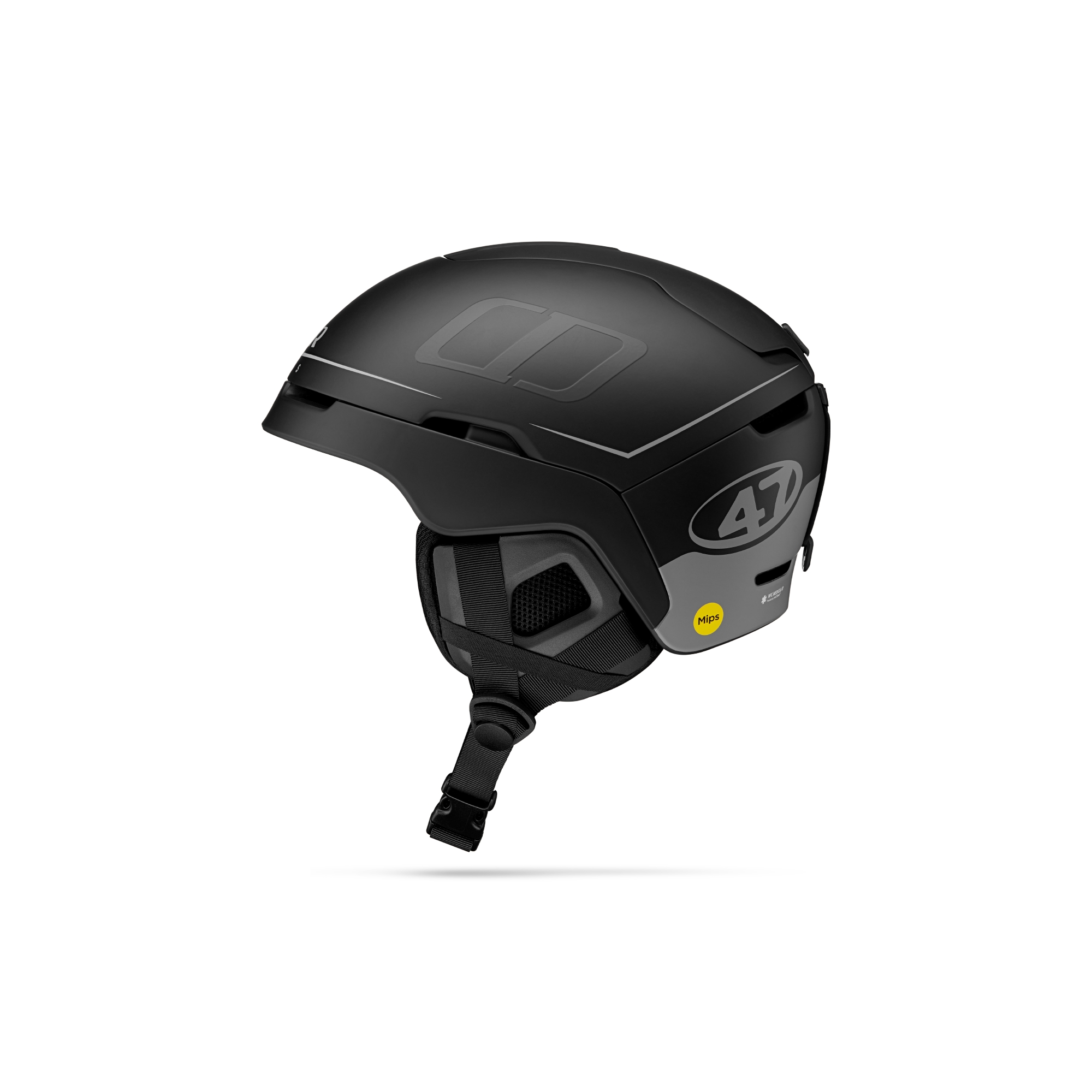 DIOR AND POC 滑雪头盔 哑光黑色标志 E02