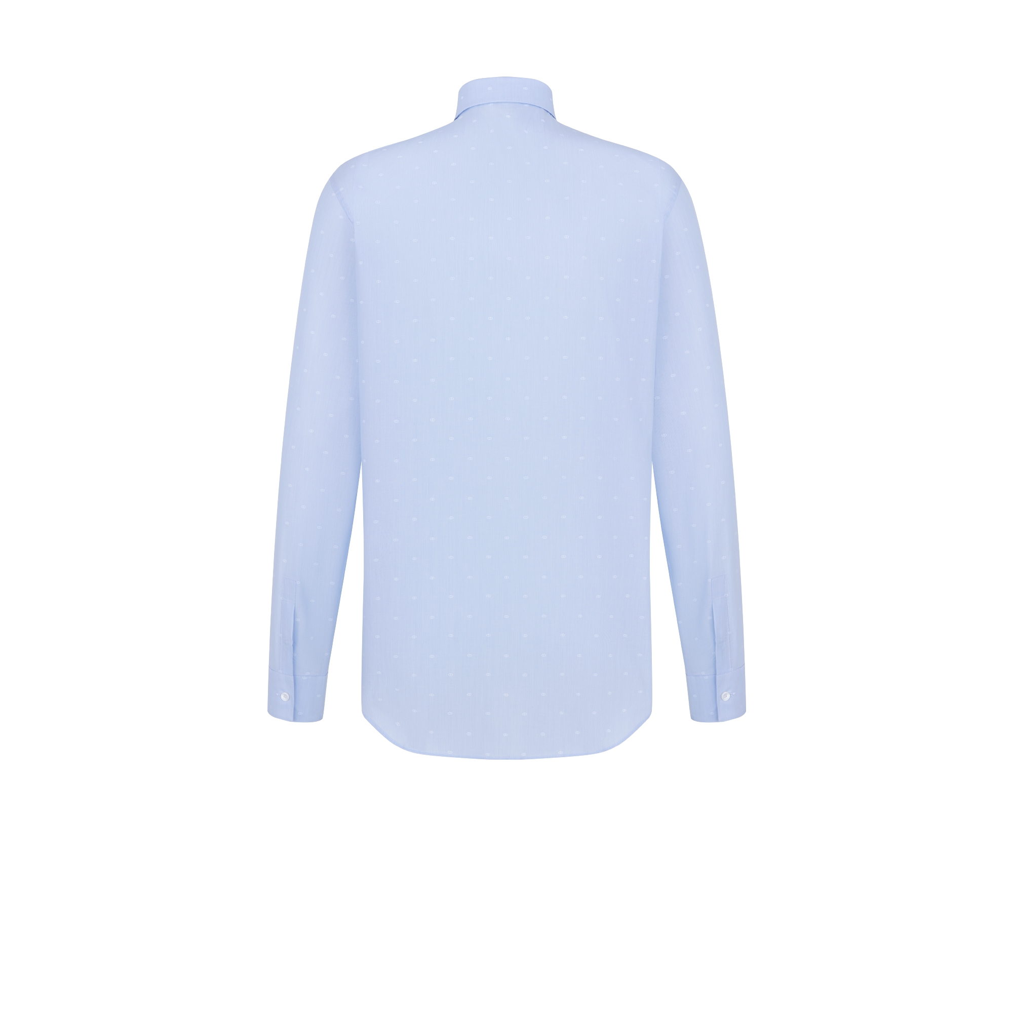 经典衬衫 蓝色棉府绸 E08