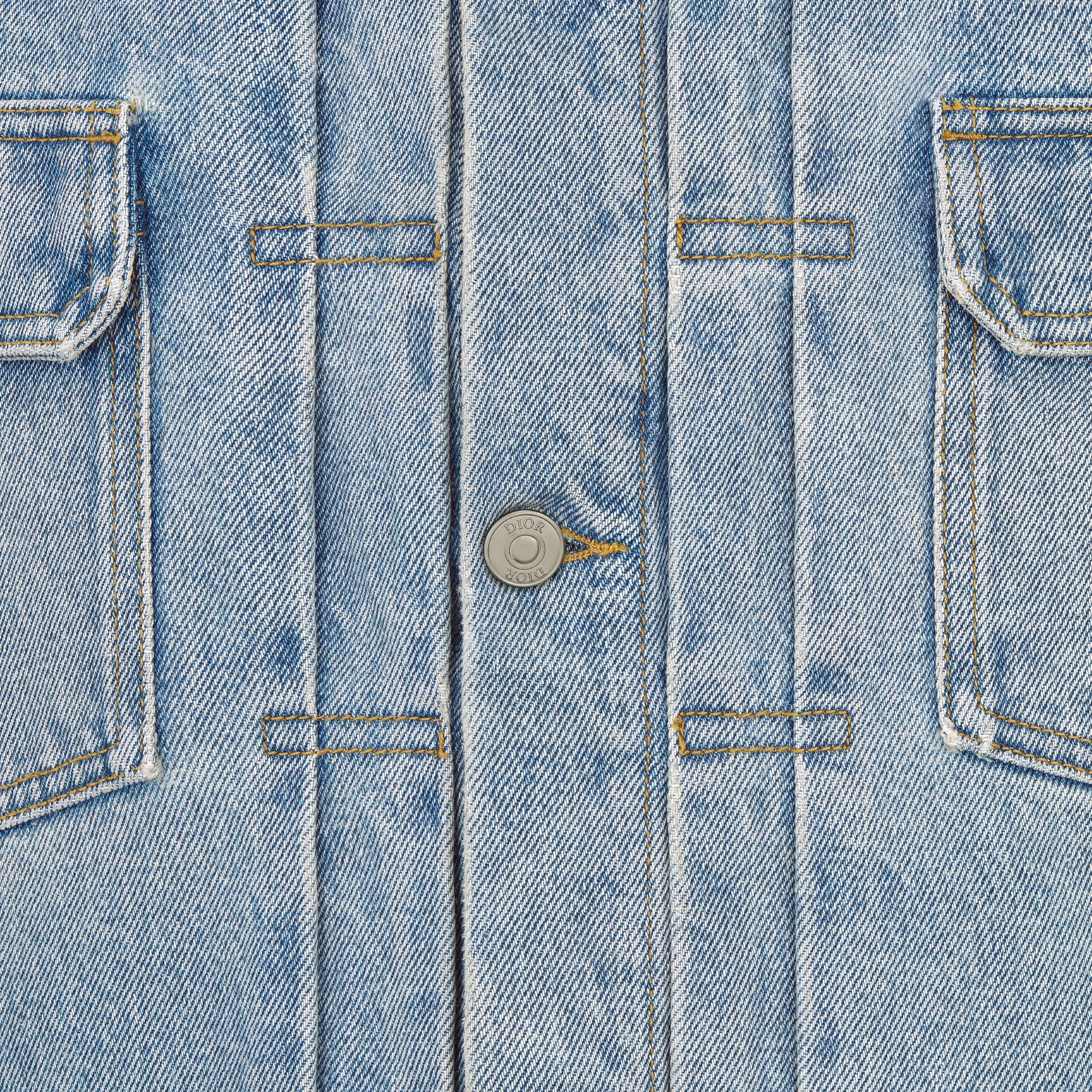 MKII 夹克 淡蓝色棉质斜纹面料 E09