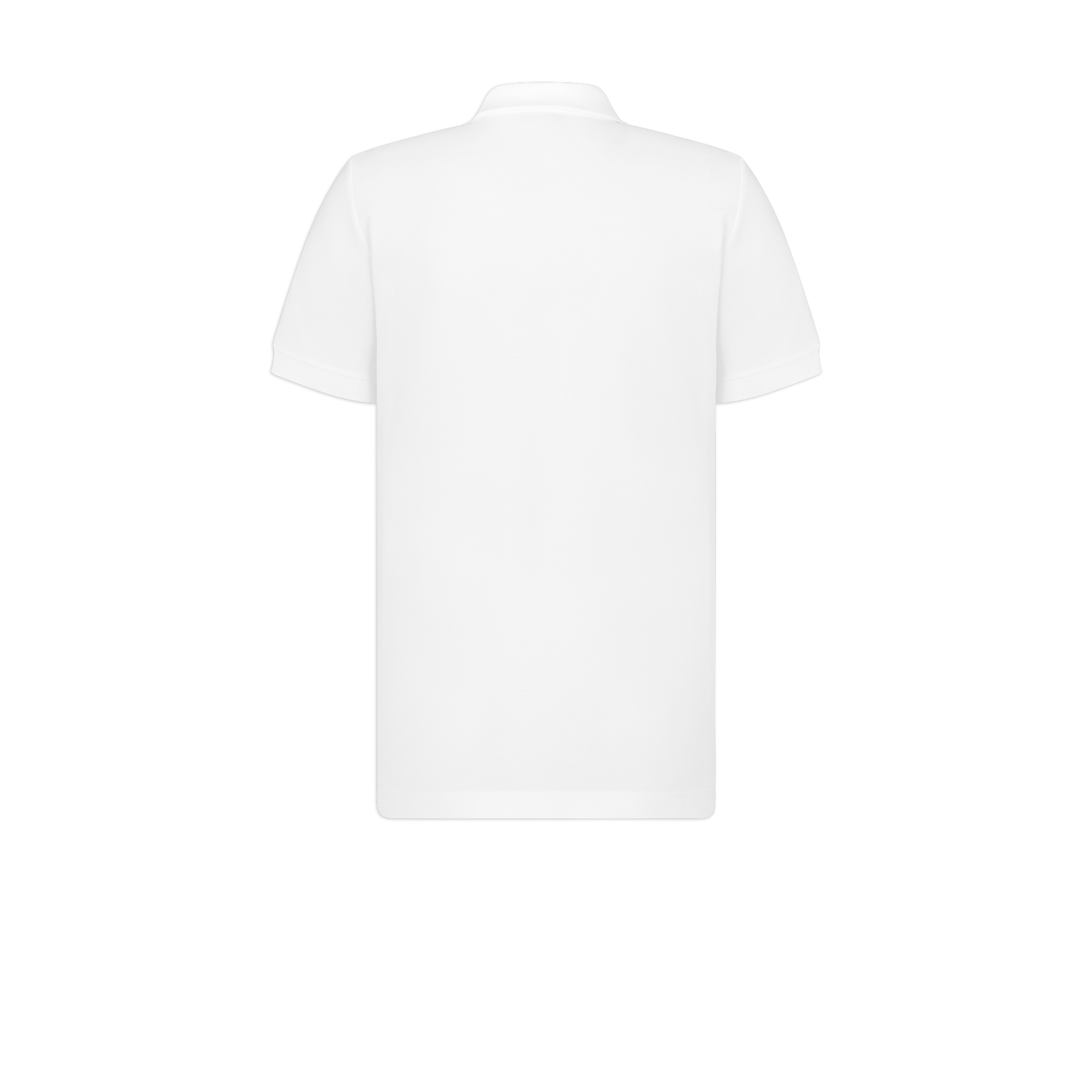 Polo 衫 白色棉质珠地布 CD Icon 刺绣 E08