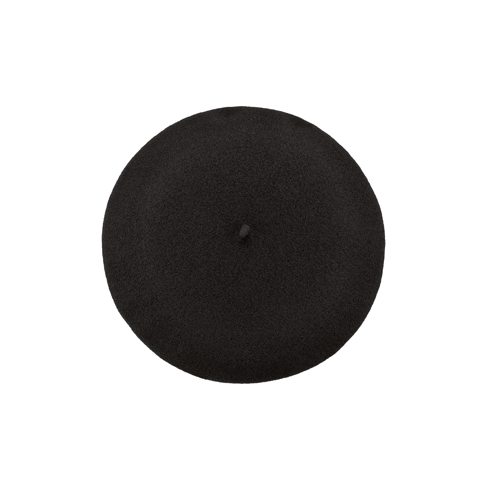 儿童贝雷帽 黑色毛毡面料 E06