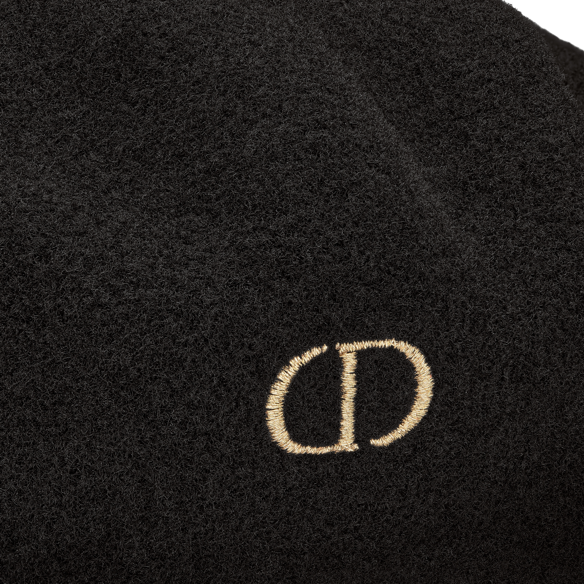 儿童贝雷帽 黑色毛毡面料 E09