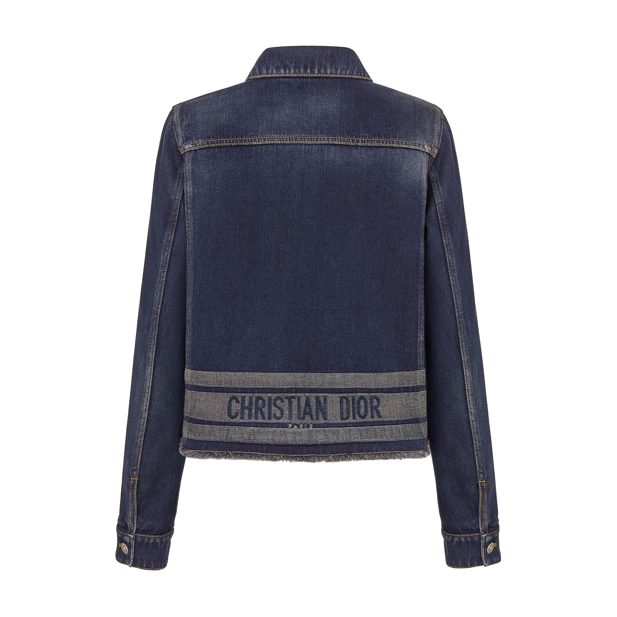 Denim Couture 夹克 深蓝色棉质牛仔布 E08