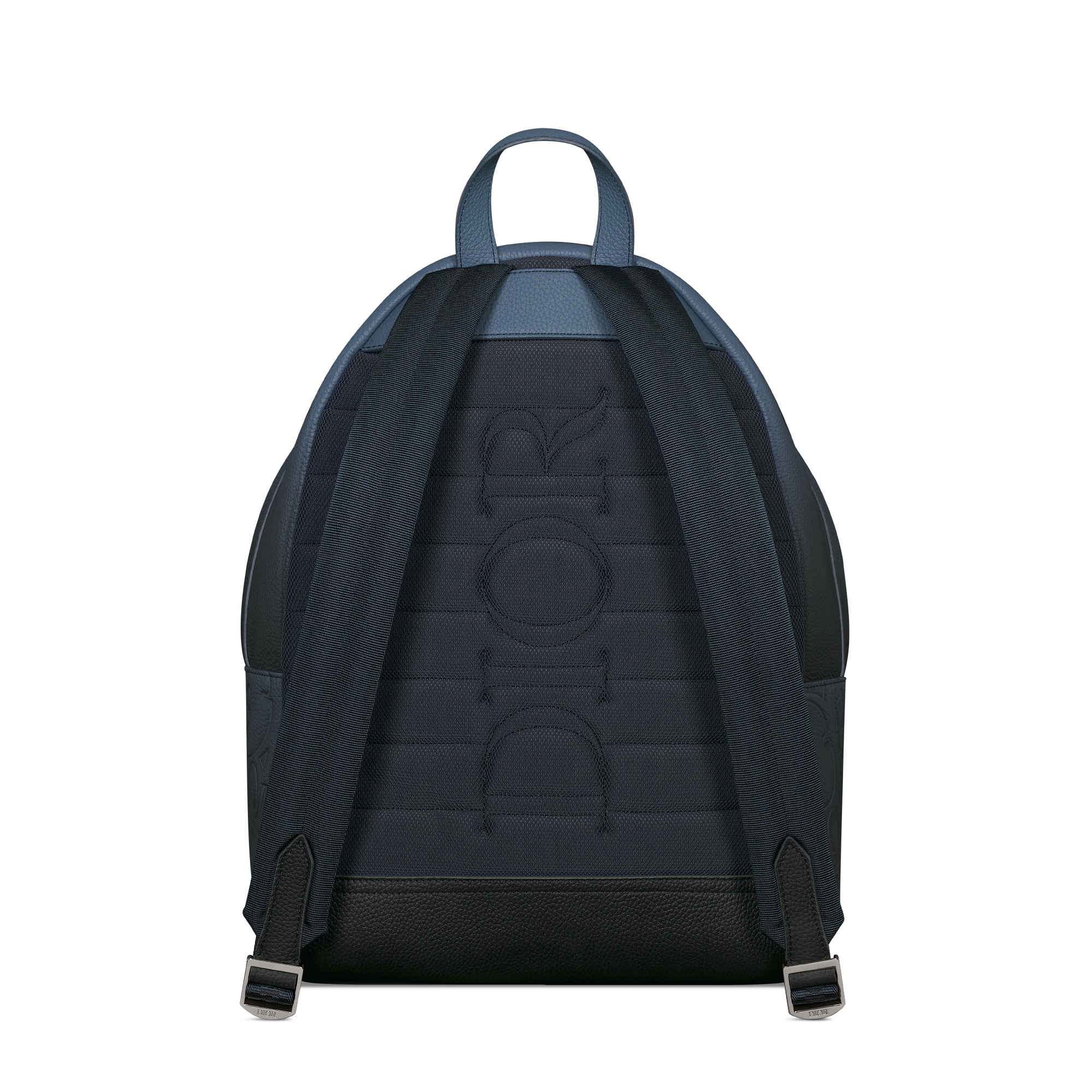 Rider 2.0 拉链双肩背包 蓝黑渐变色 Dior Gravity 印花效果皮革和蓝黑渐变色粒面牛皮革 E08