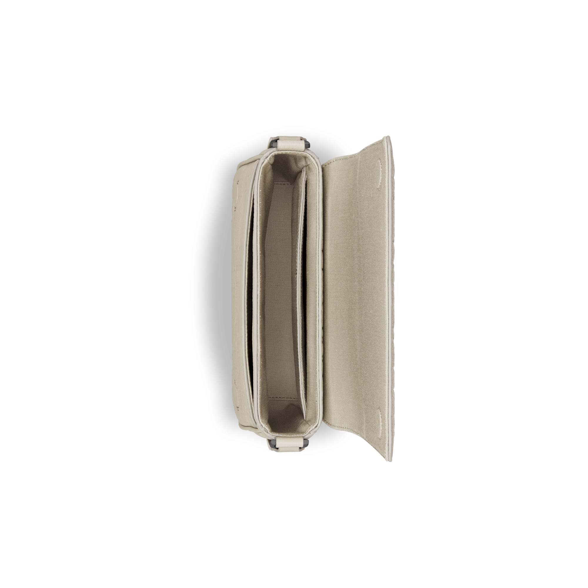 翻盖信使包 米色 Dior Gravity 印花效果皮革和米色粒面牛皮革 E06