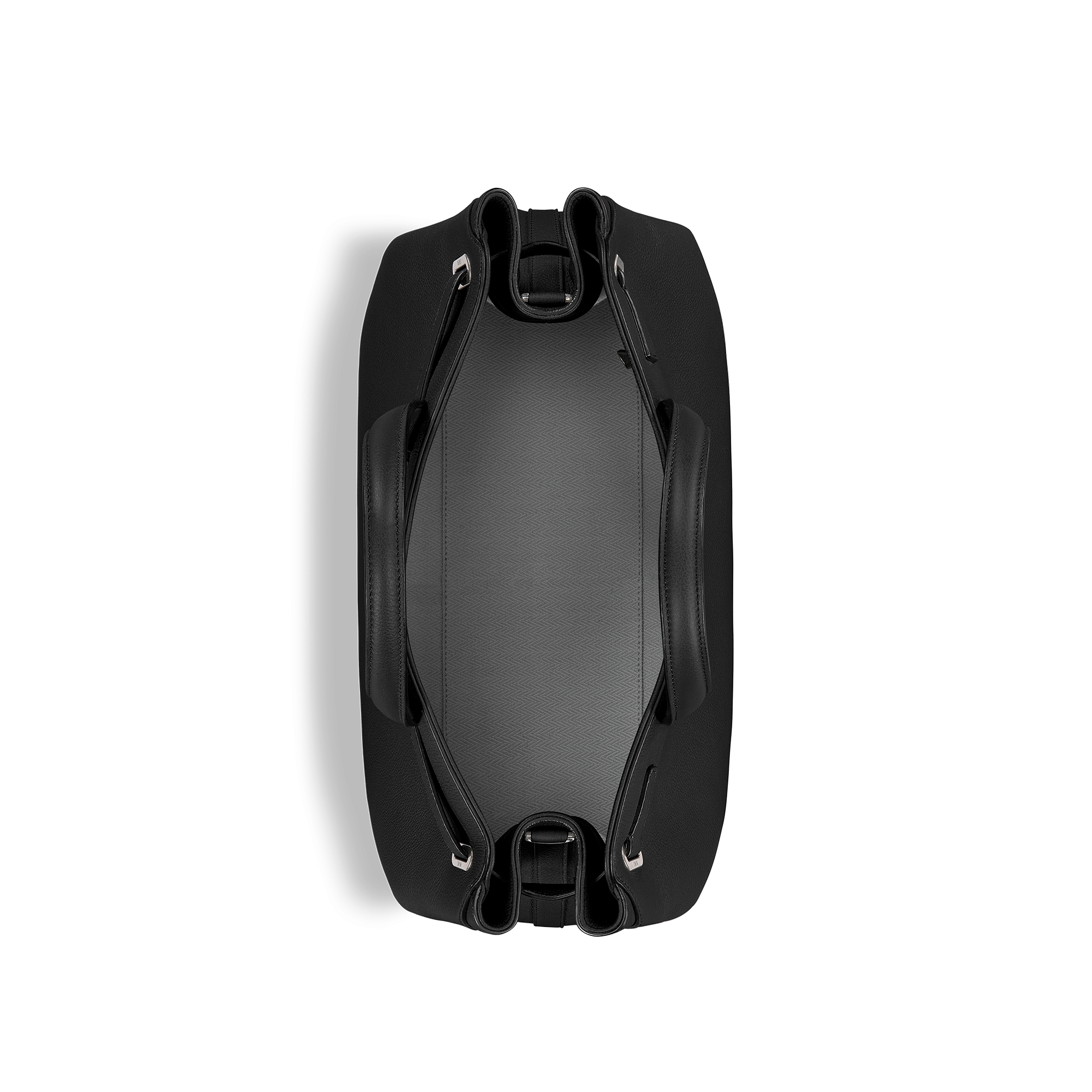 中号 Dior Normandie 手袋 黑色 Dior Icons 牛皮革 E06