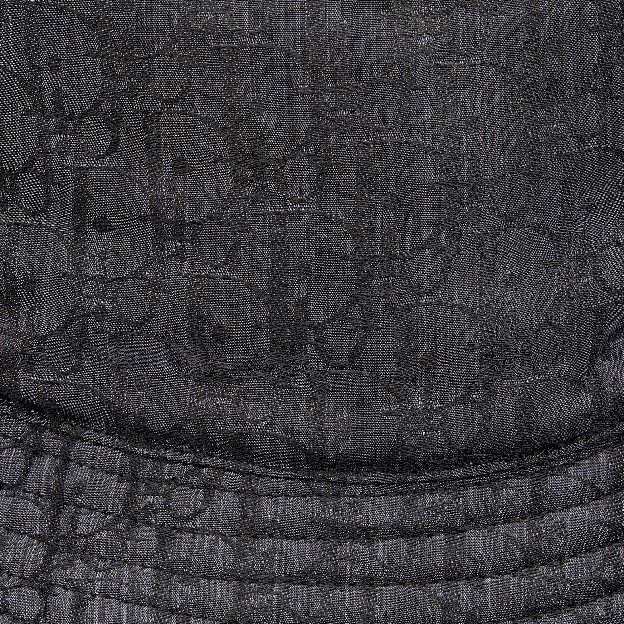 儿童桶帽 黑色科技面料 Oblique 印花 E09