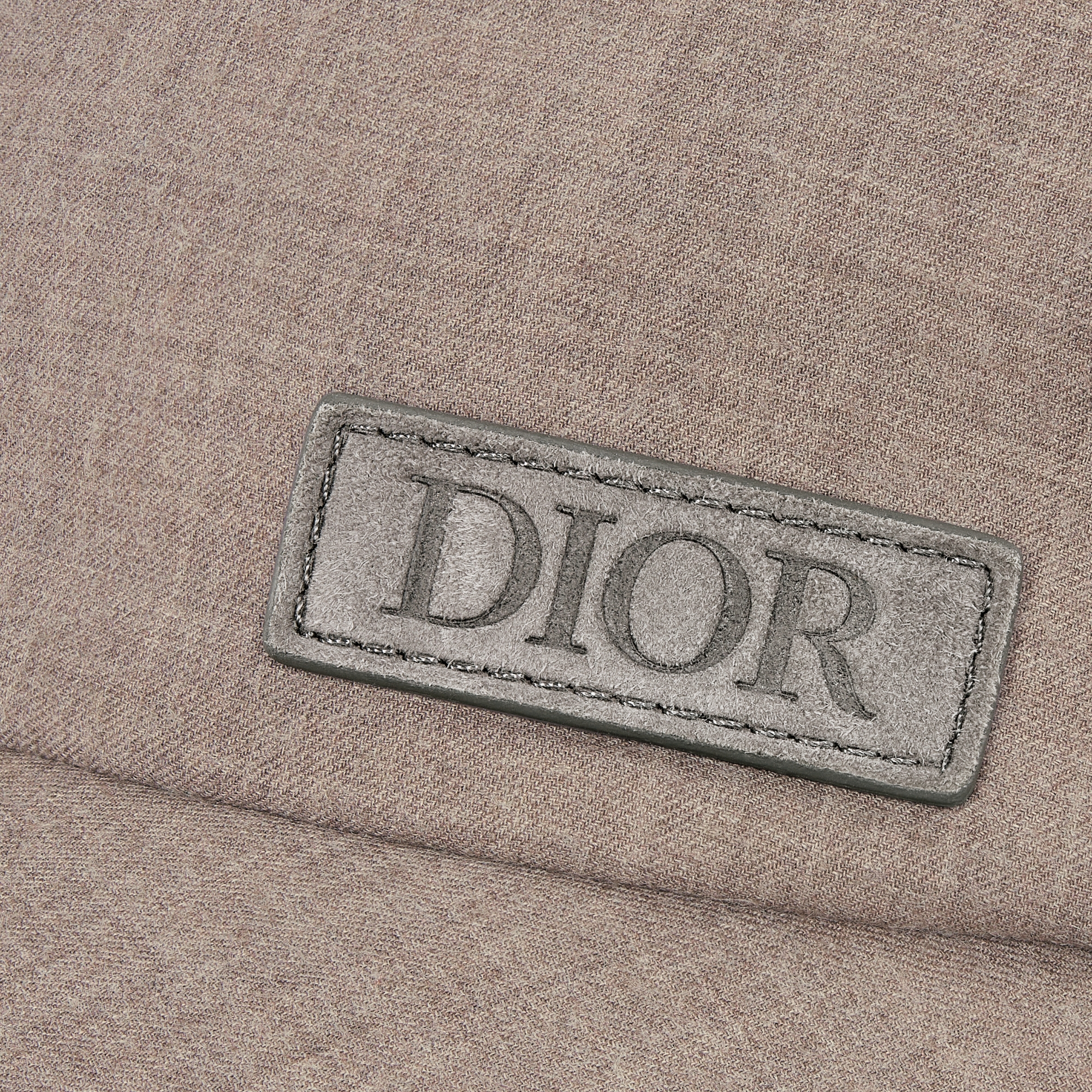 Dior Icons 棒球帽 米色山羊绒面料 E09