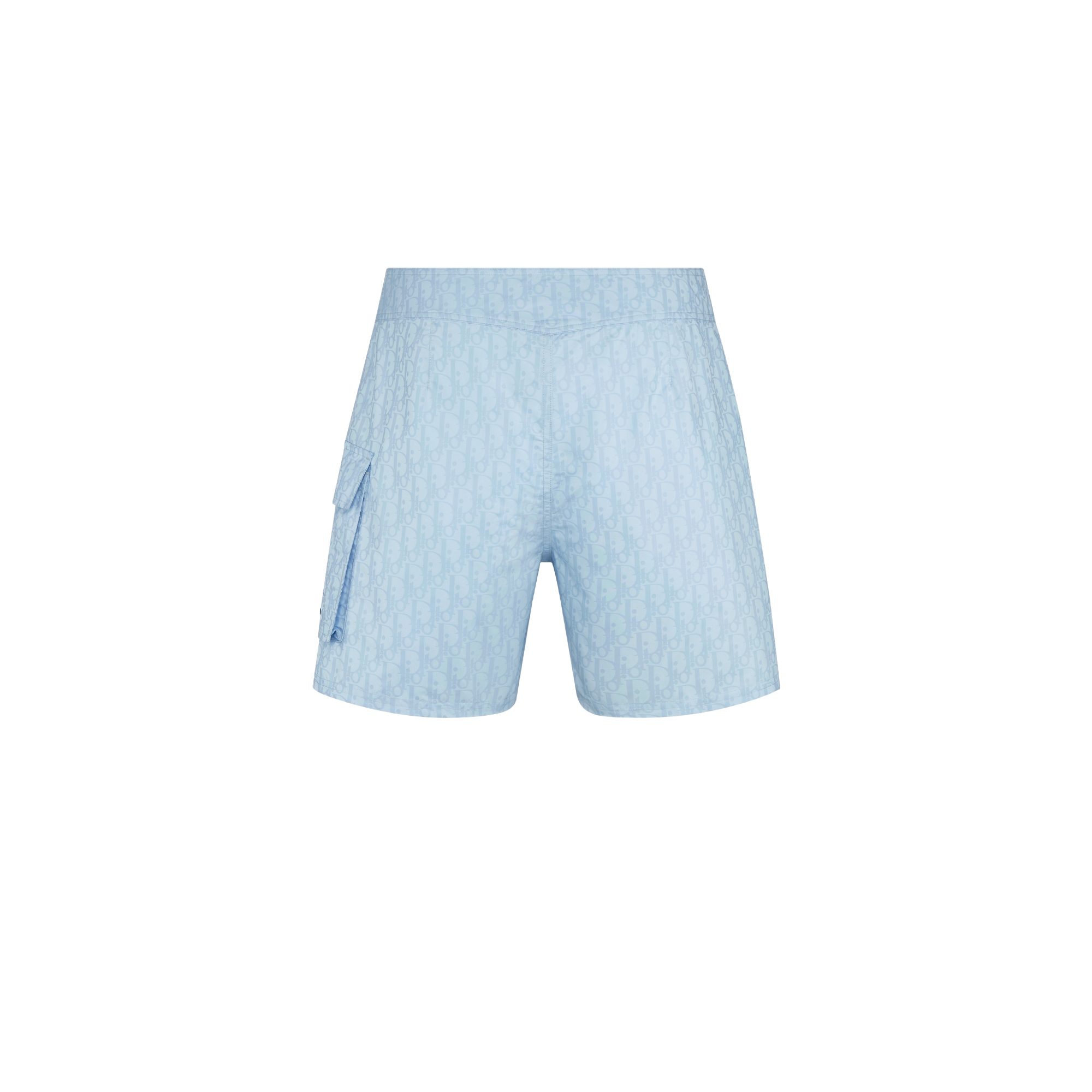 泳装短裤 天蓝色科技面料 Oblique 印花 E08