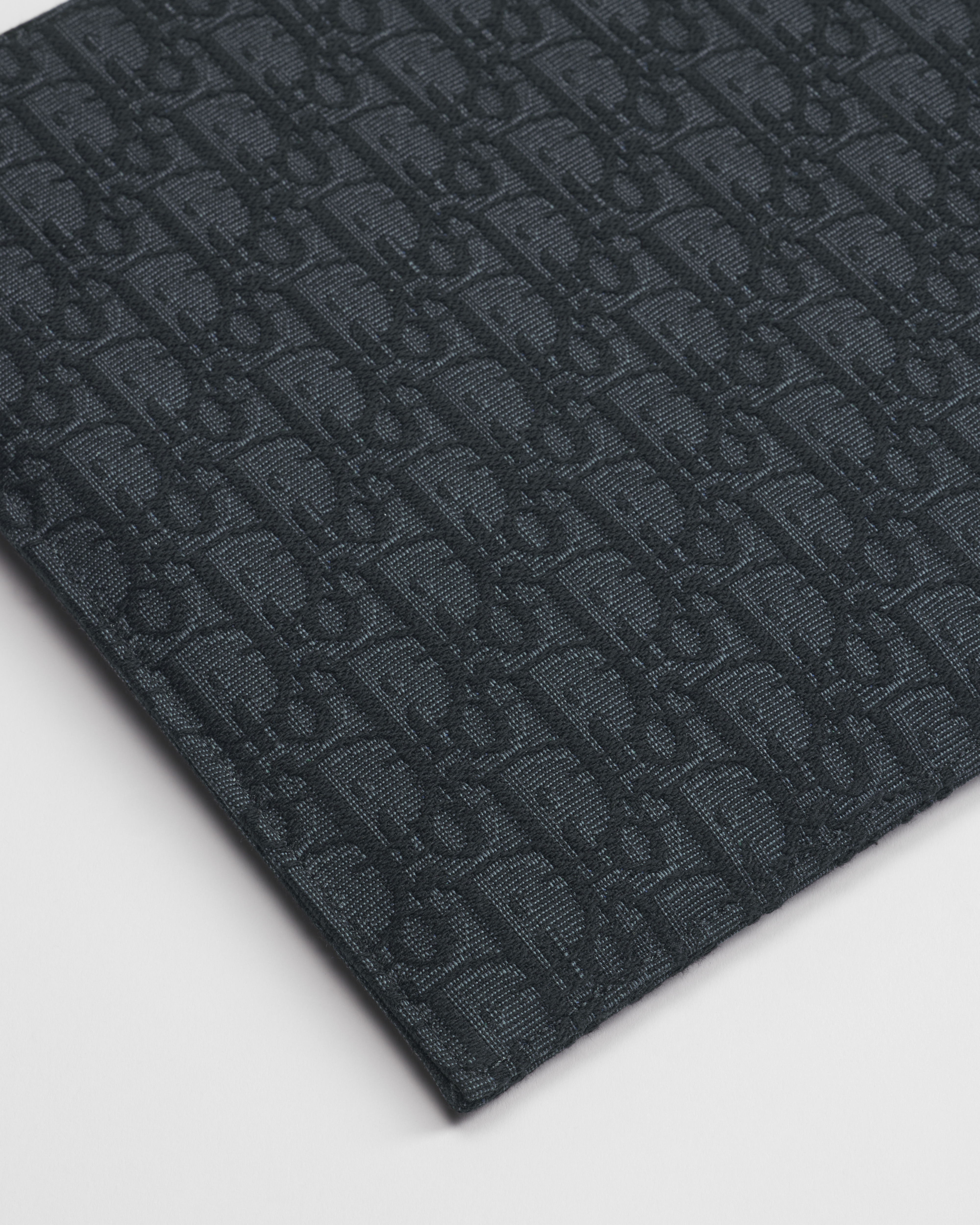 A4 手拿包 黑色 Oblique 印花面料 E09