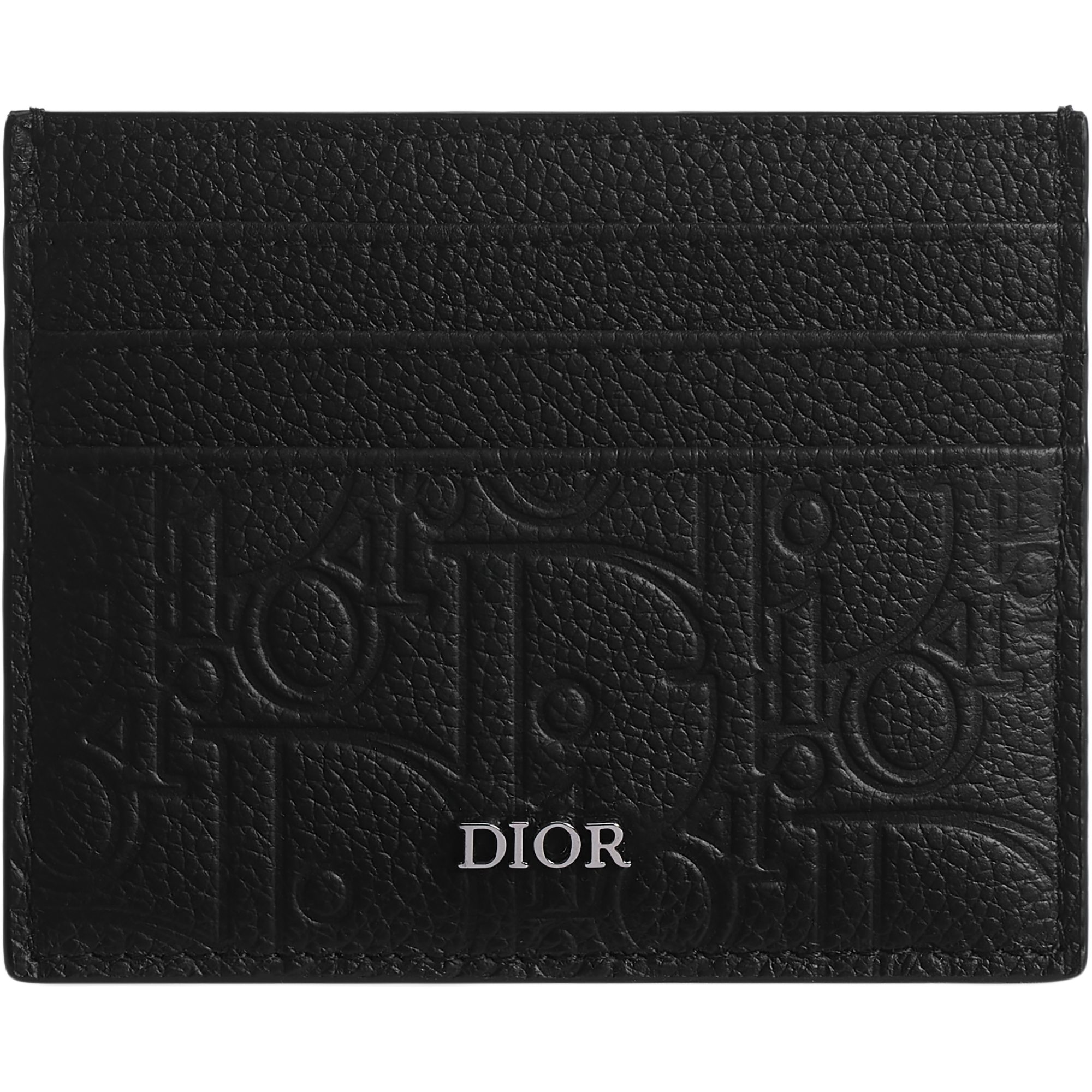  黑色 Dior Gravity 印花效果皮革