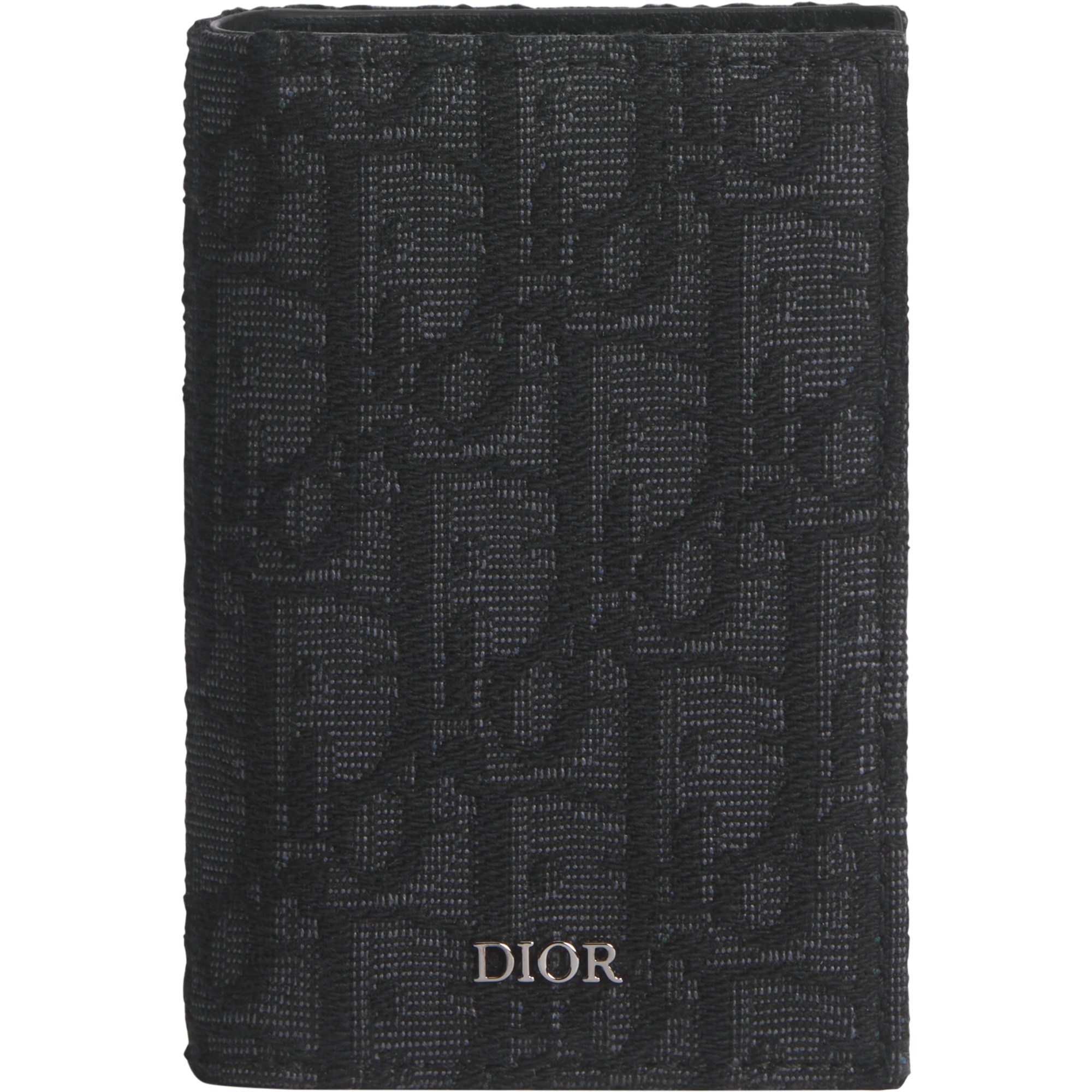  黑色 Oblique 印花面料