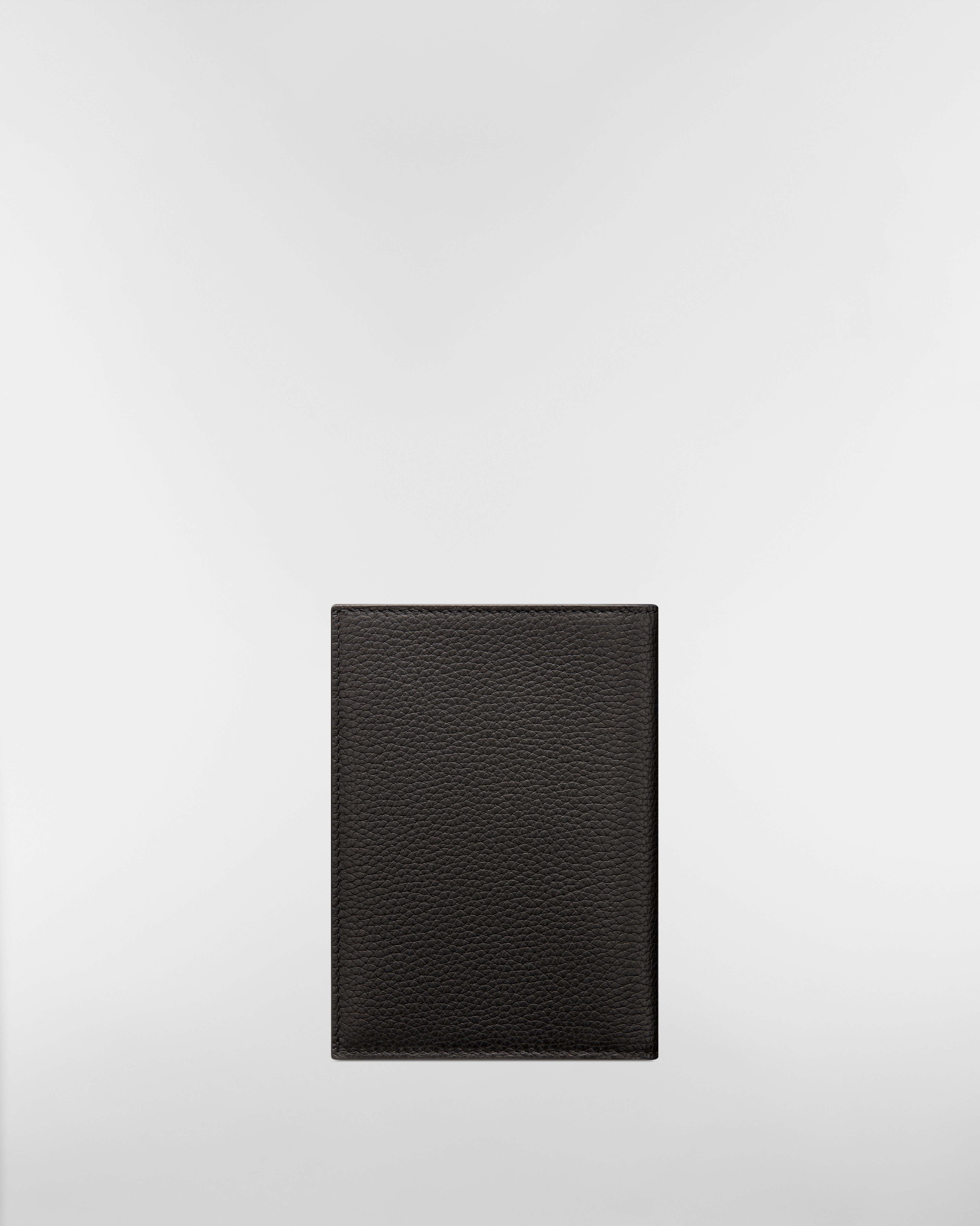 护照套黑色粒面牛皮革CD Icon 标志| DIOR