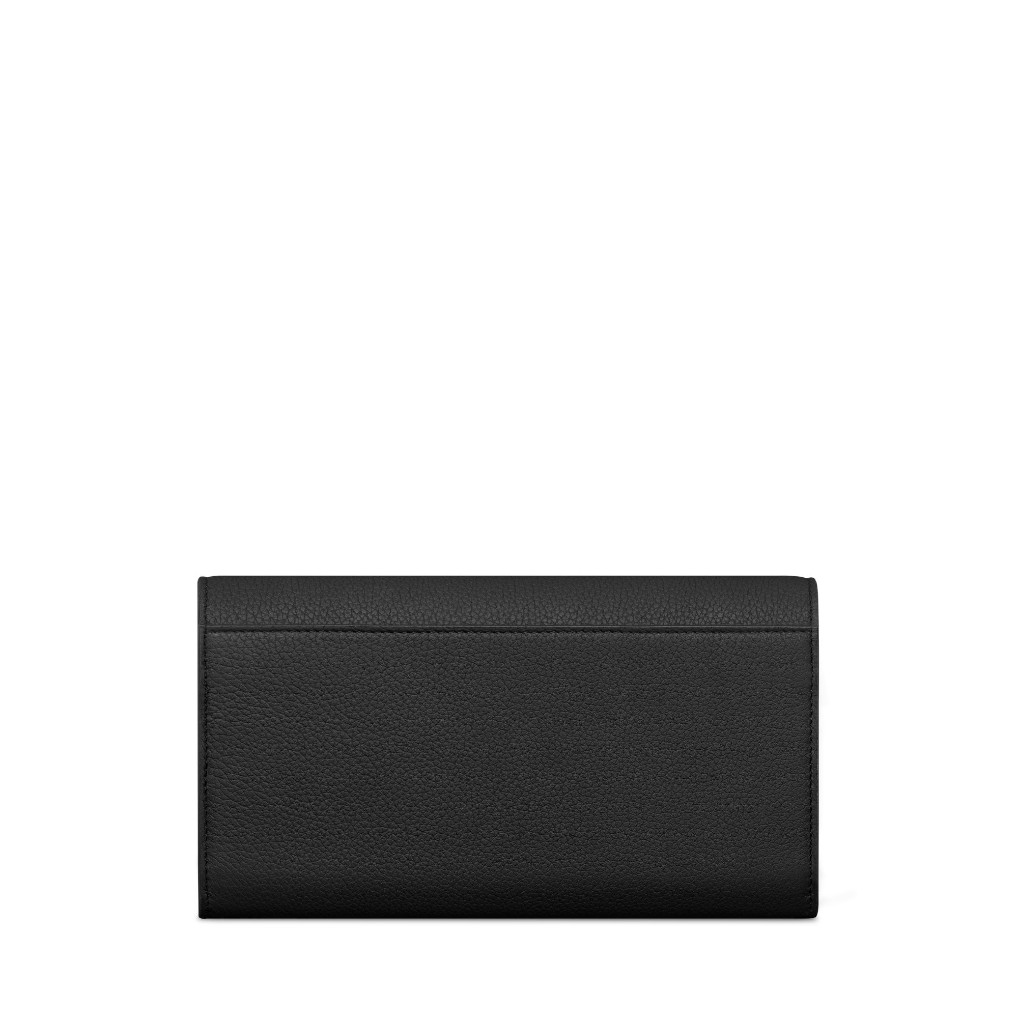 Dior Privé 长款翻盖钱包 黑色 Dior Icons 牛皮革 E08