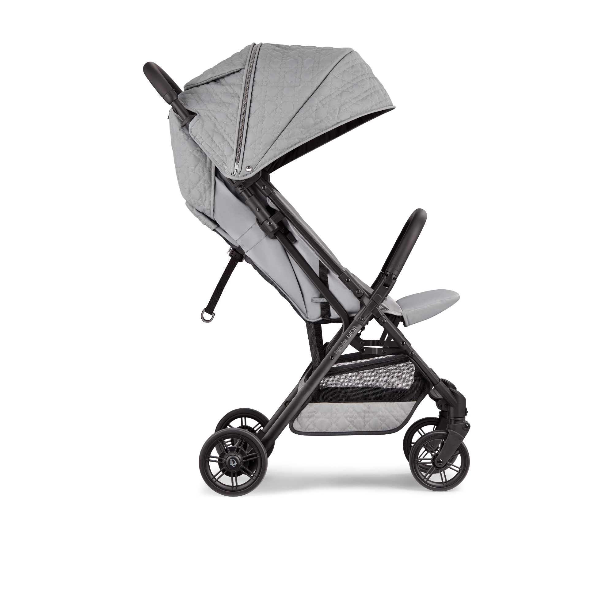 婴儿车 灰色防水效果面料藤格纹 E01 灰色防水效果面料藤格纹