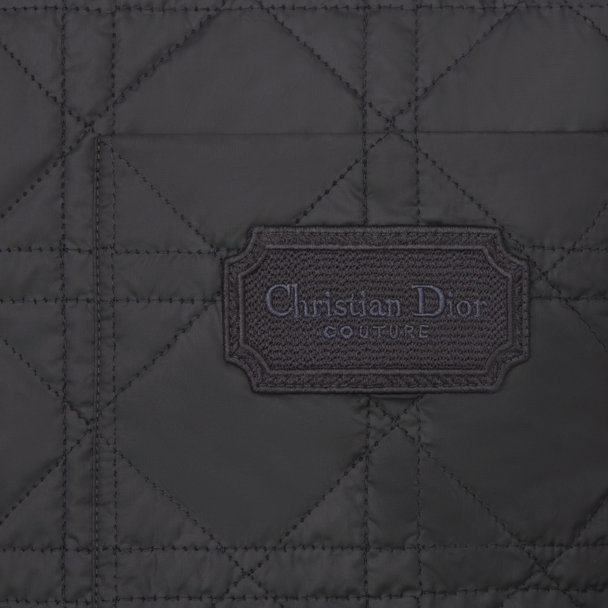 外套衬衫 黑色科技面料藤格纹 E09