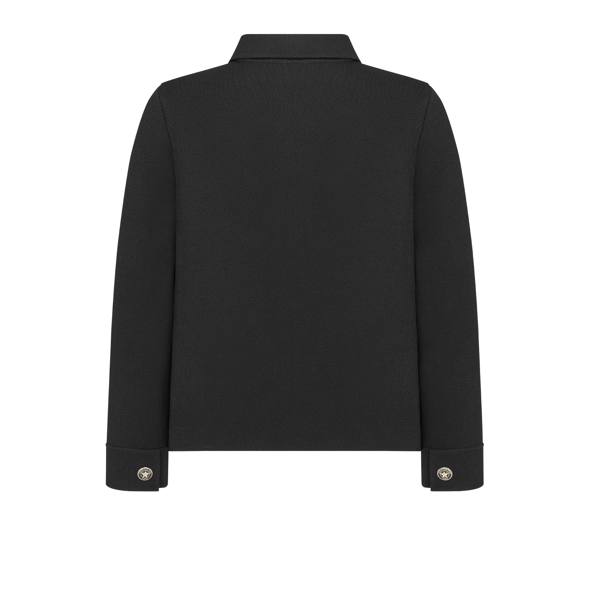 短款外套 黑色科技针织面料 E08