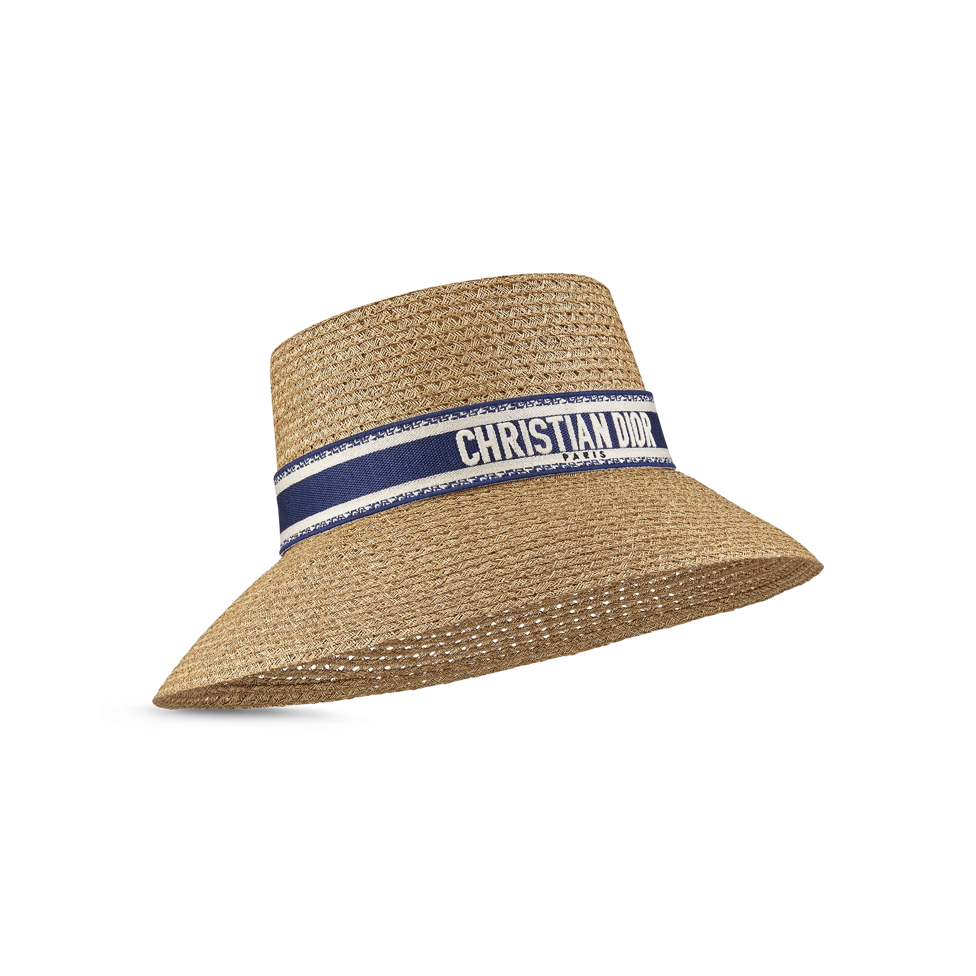  纸编和蓝色与白色刺绣饰带