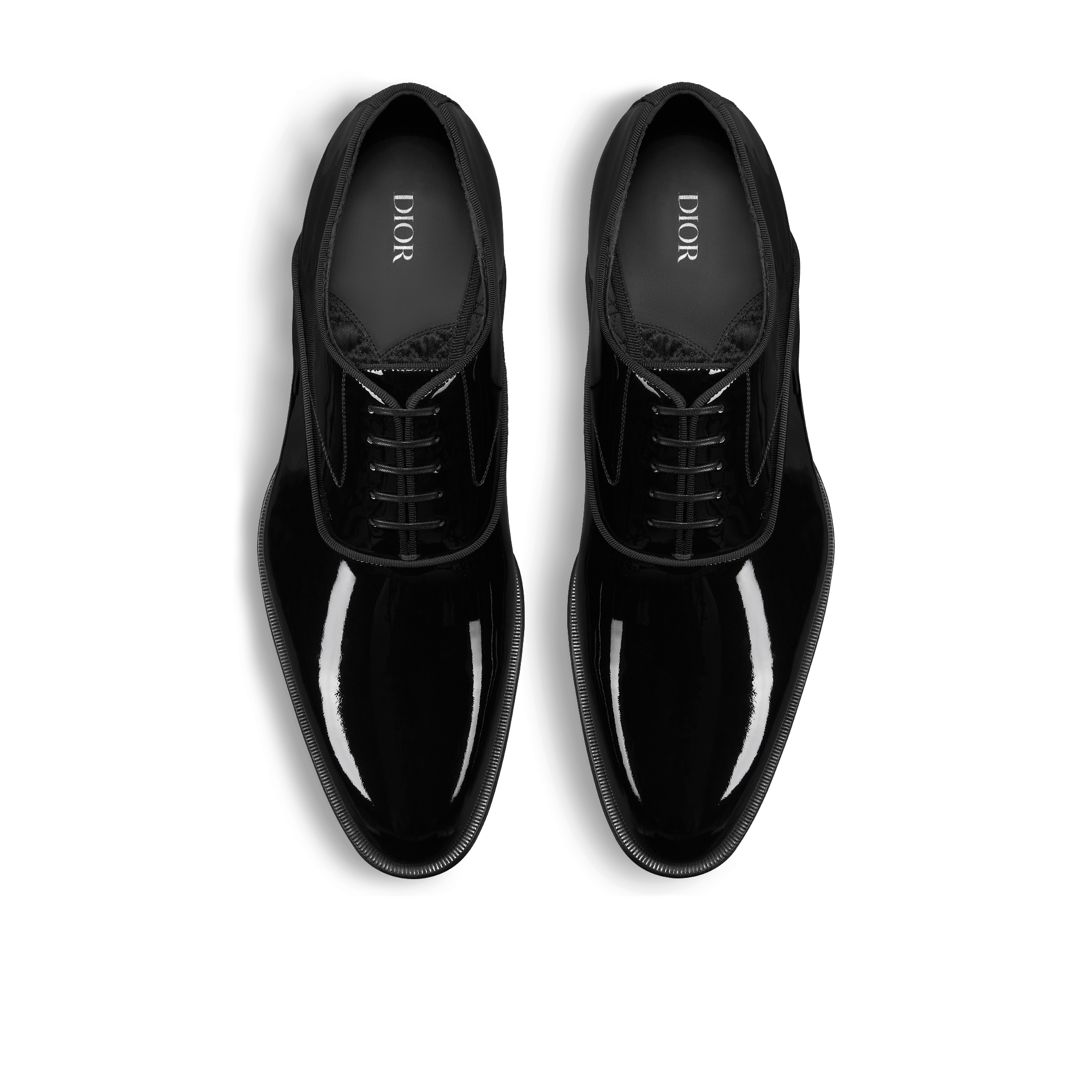 Dior Timeless 牛津鞋 黑色漆皮牛皮革 E06