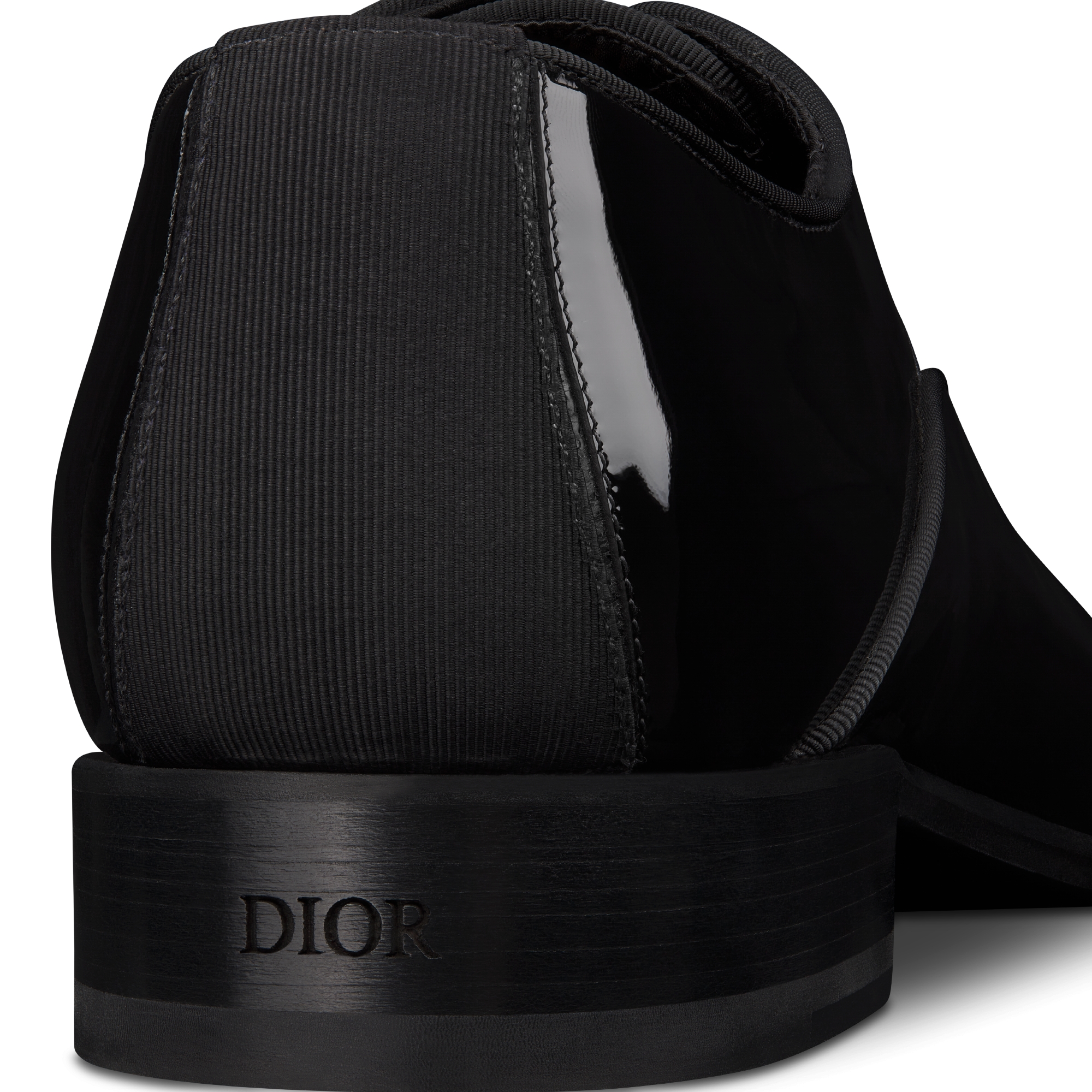 Dior Timeless 牛津鞋 黑色漆皮牛皮革 E09