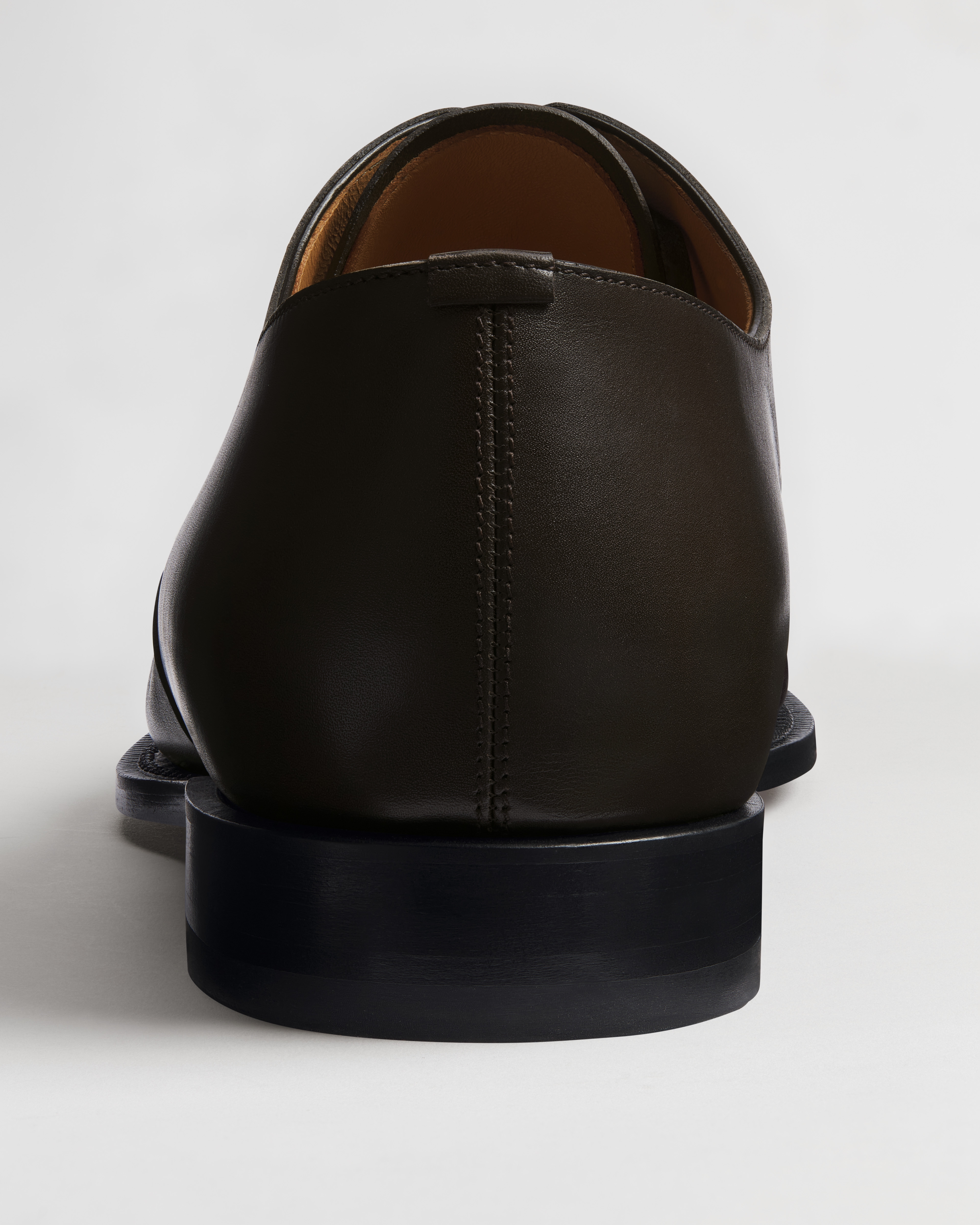 Dior Heir 牛津鞋 深棕色光滑牛皮革 E11