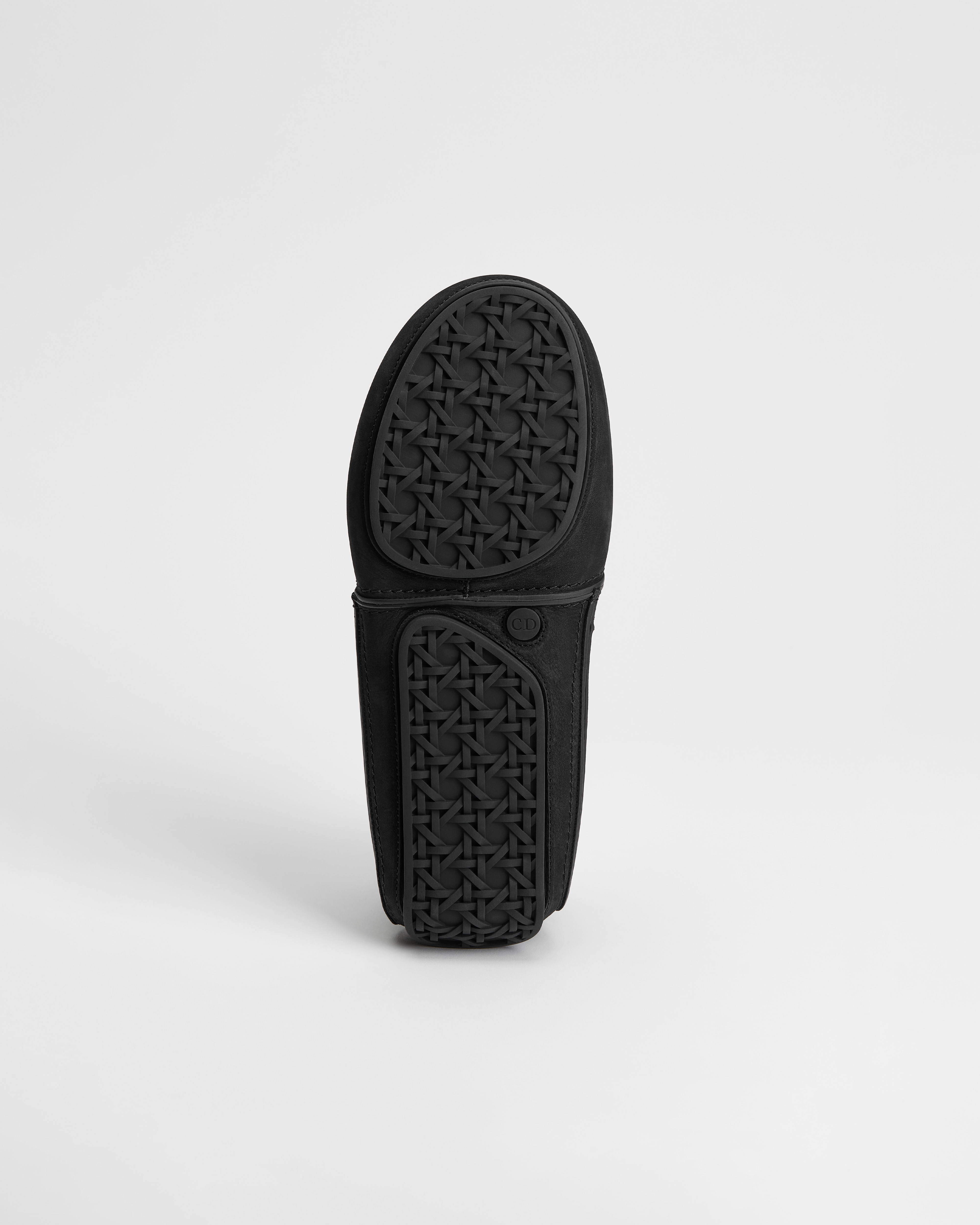 Dior Roadie 德比鞋 黑色磨砂革搭配黑色和煤灰色绒面革 E10