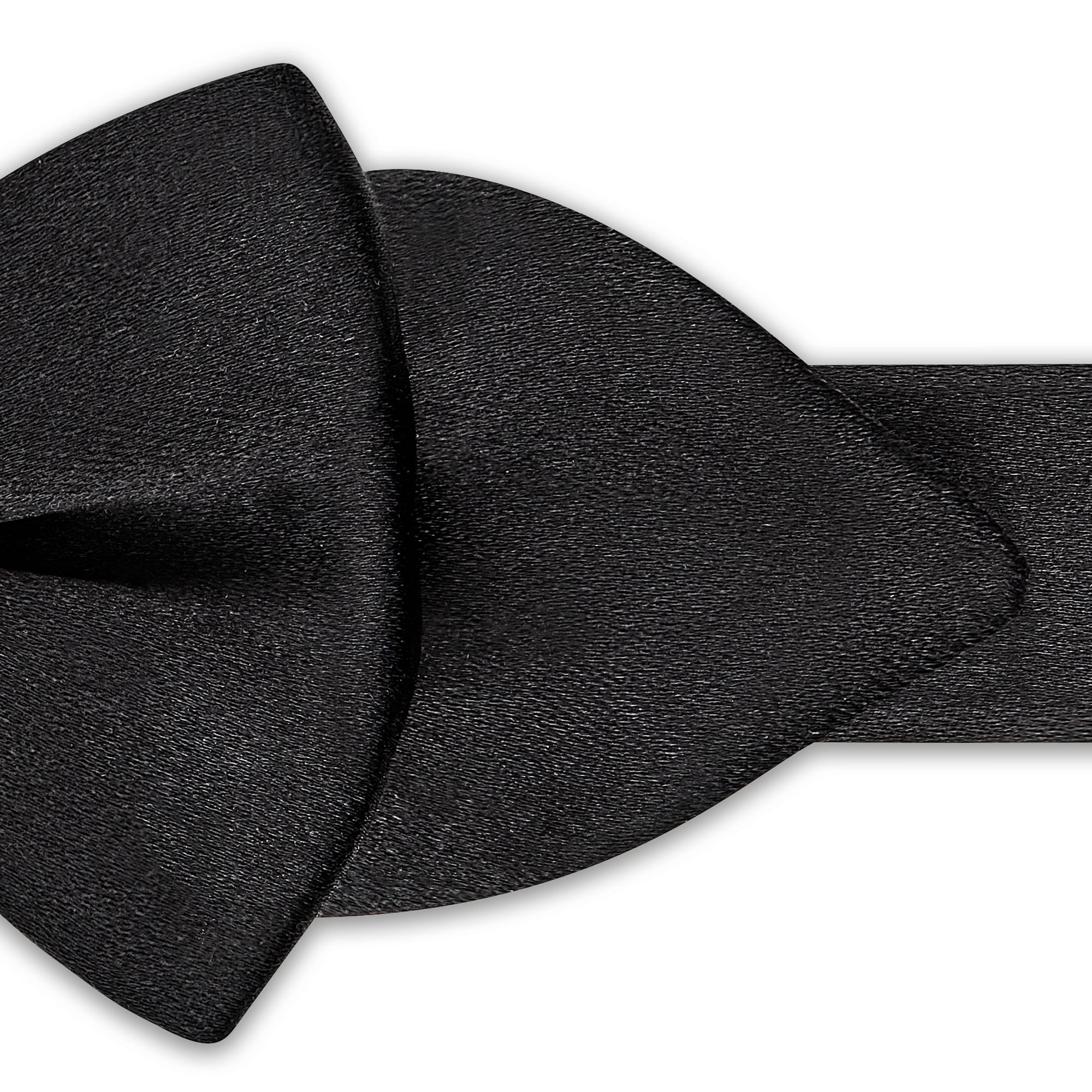 领结 黑色缎面 E09