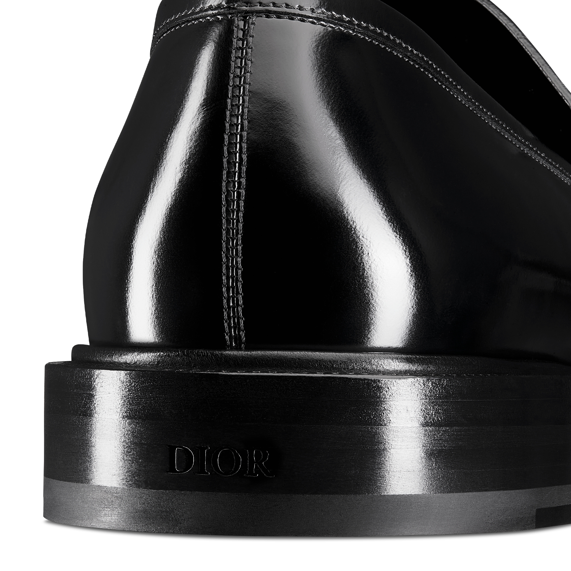 Dior Palmarès 乐福鞋 黑色光泽牛皮革 E09