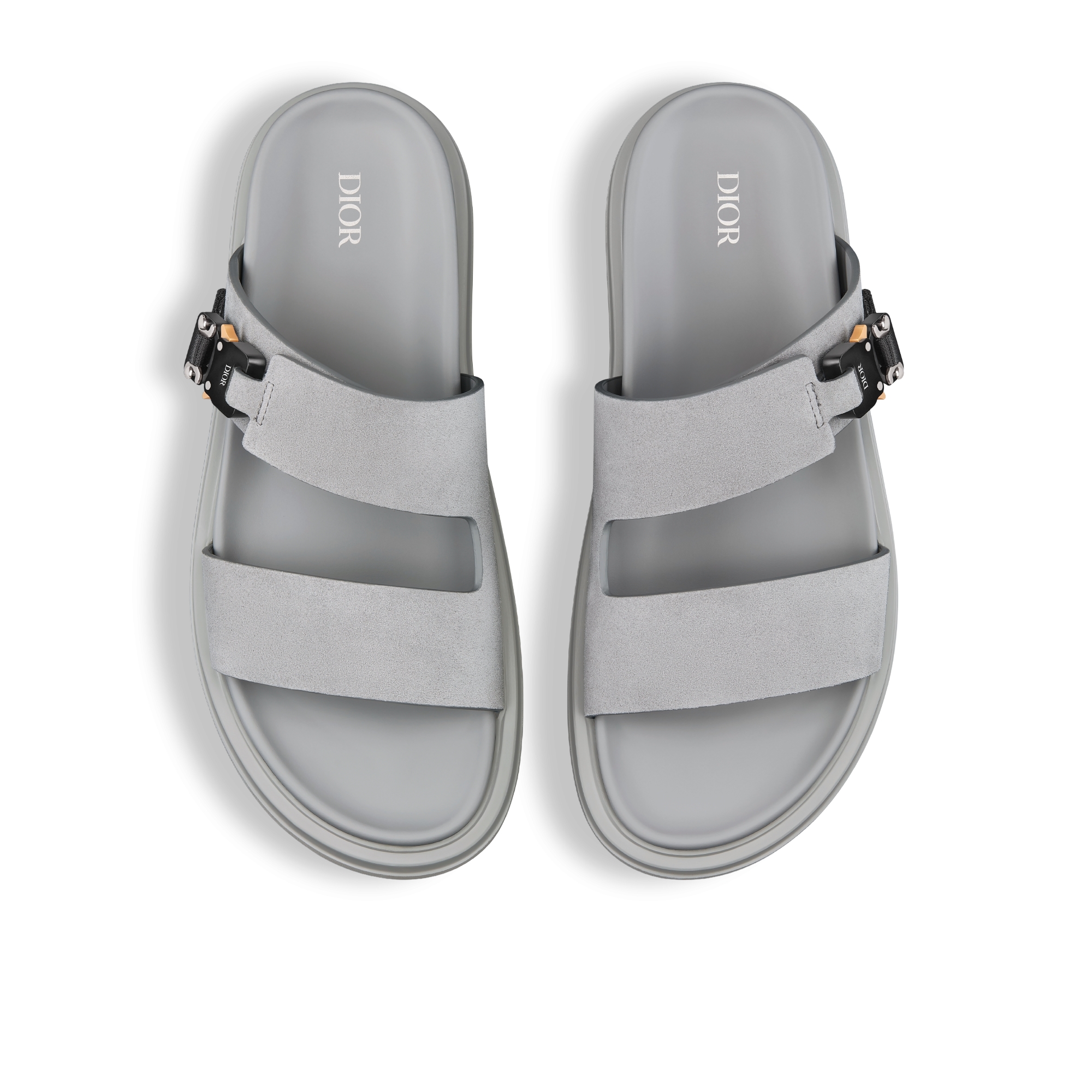 Dior Aqua 凉鞋 迪奥灰绒面革 E06