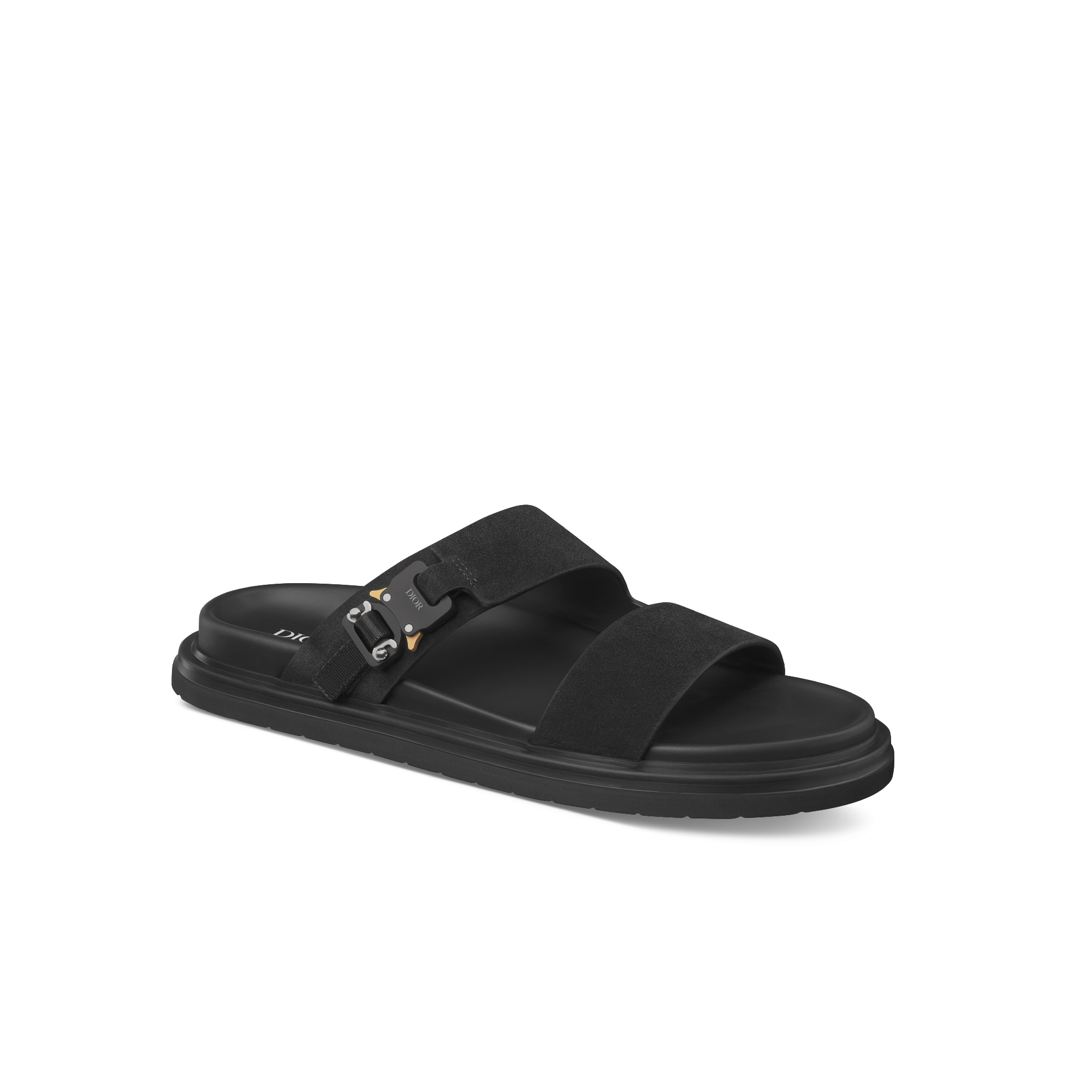 Dior Aqua 凉鞋 黑色绒面革 E03