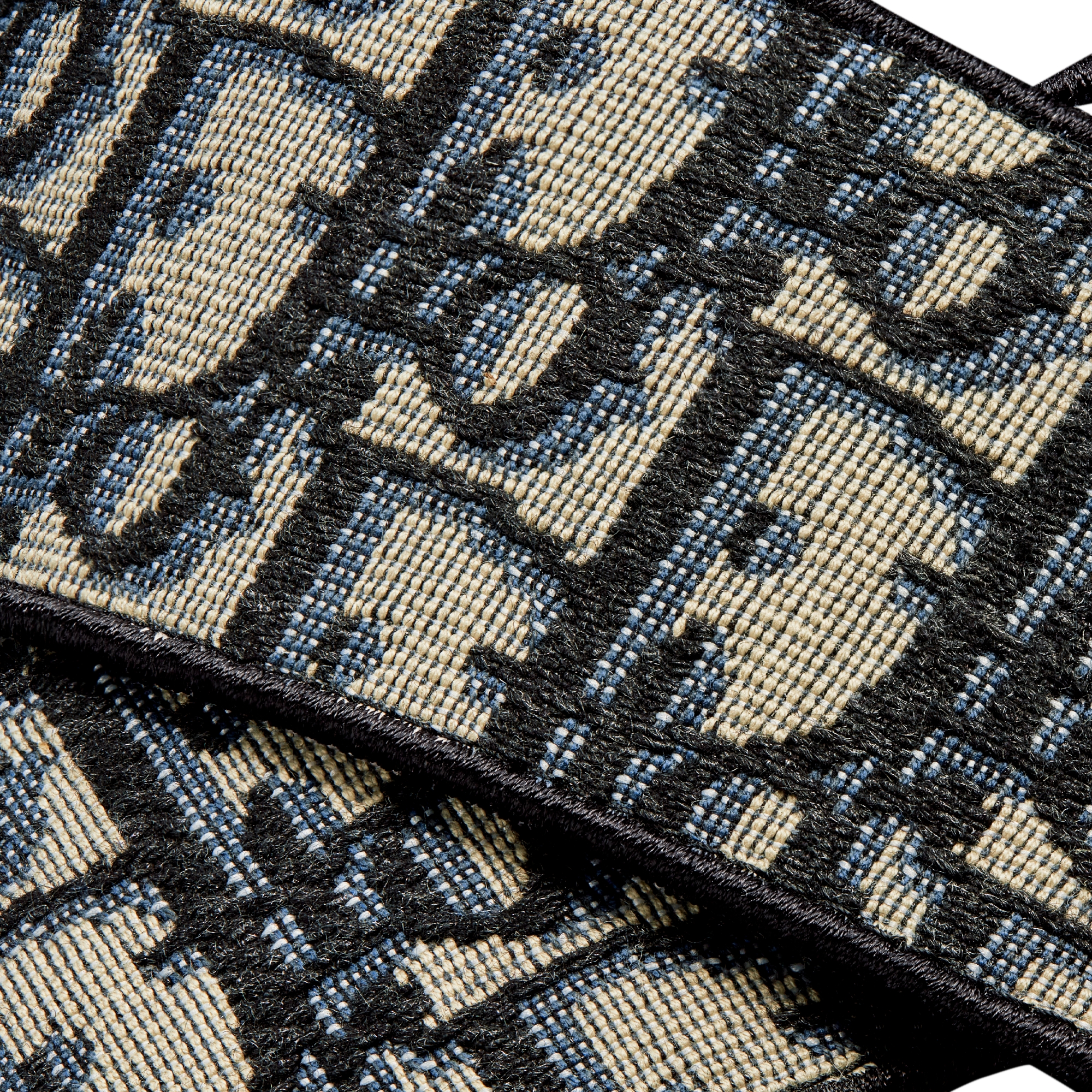 Dior Alias 凉鞋 米色和黑色 Oblique 印花面料 E09