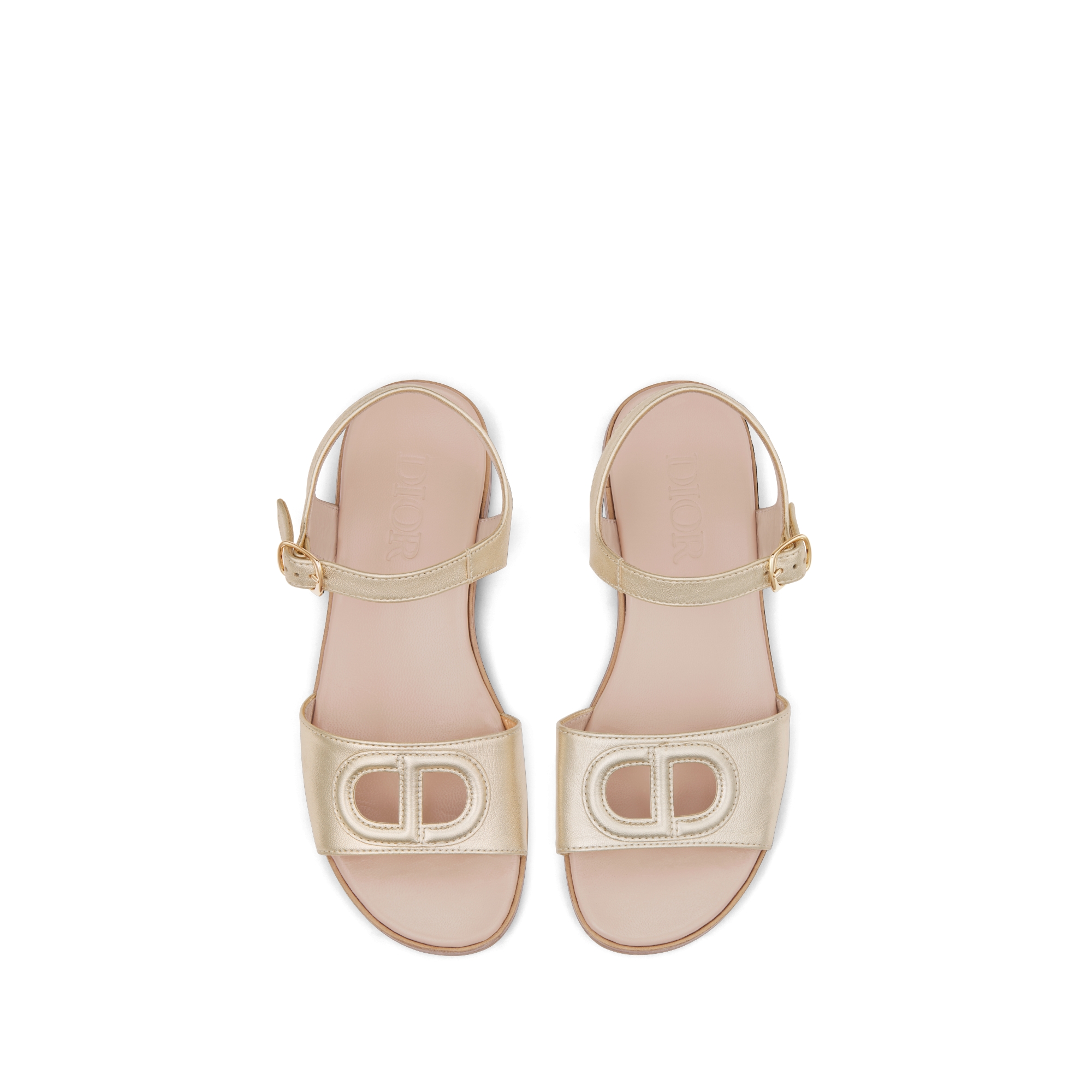 凉鞋儿童款 金色调牛皮革 E06