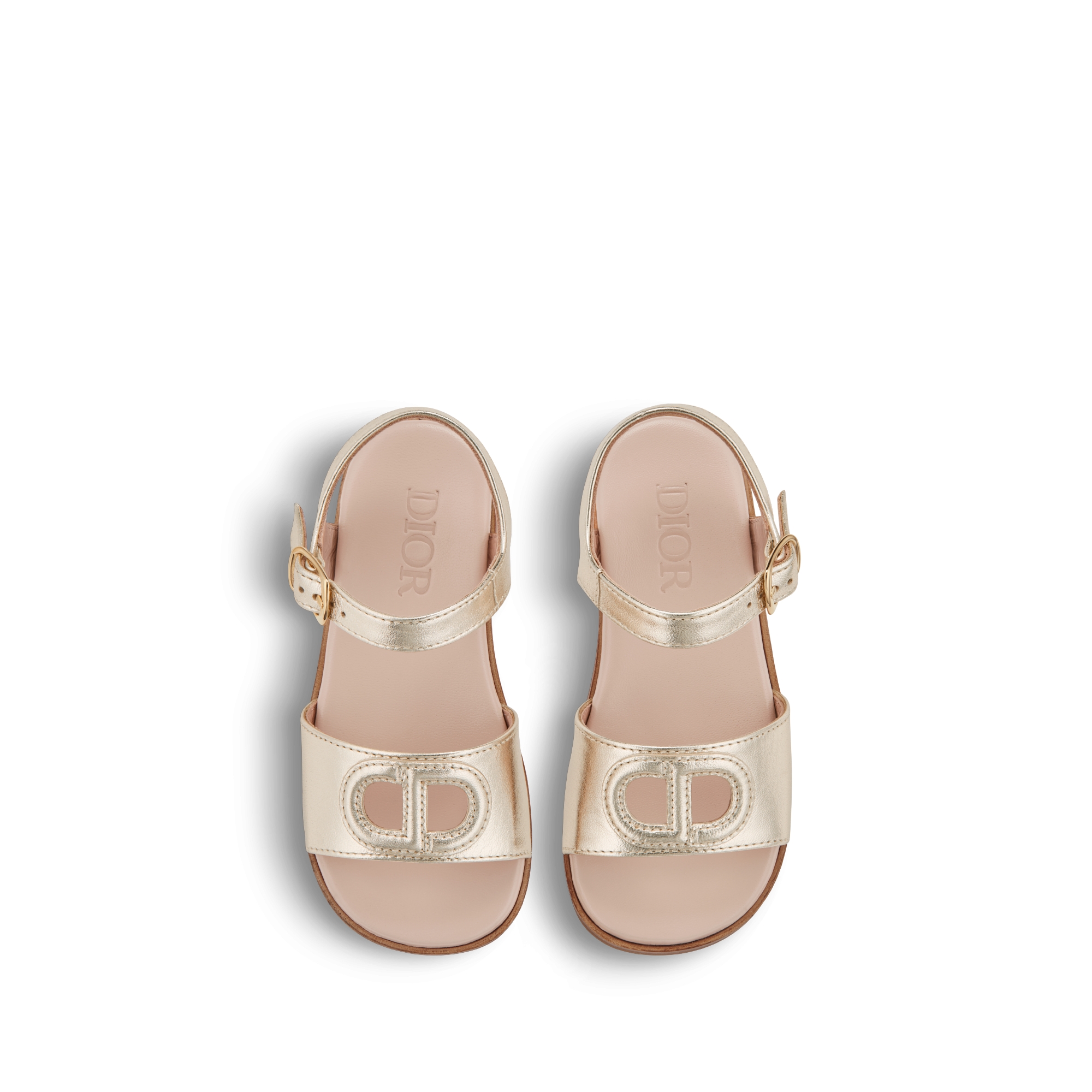 凉鞋婴幼儿款 金色调牛皮革 E06