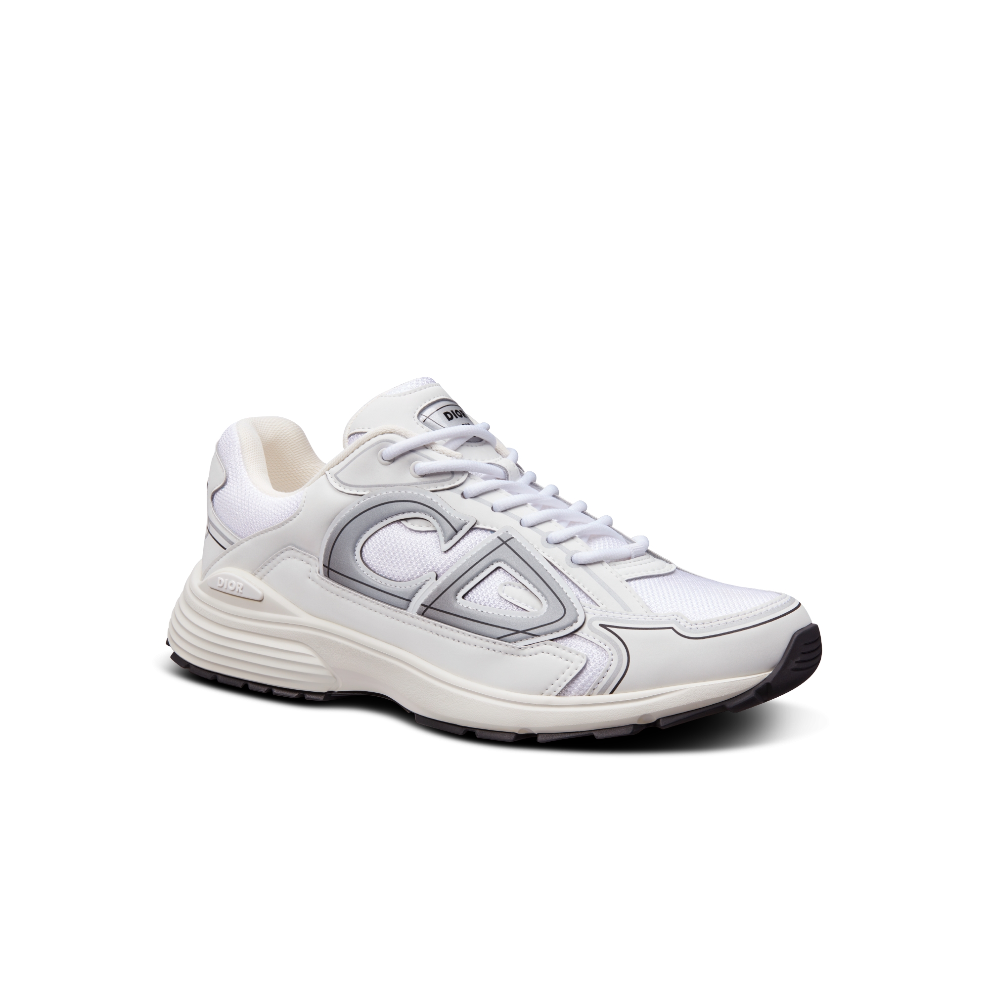 B30 Countdown 运动鞋 白色网面和白色科技面料 E03