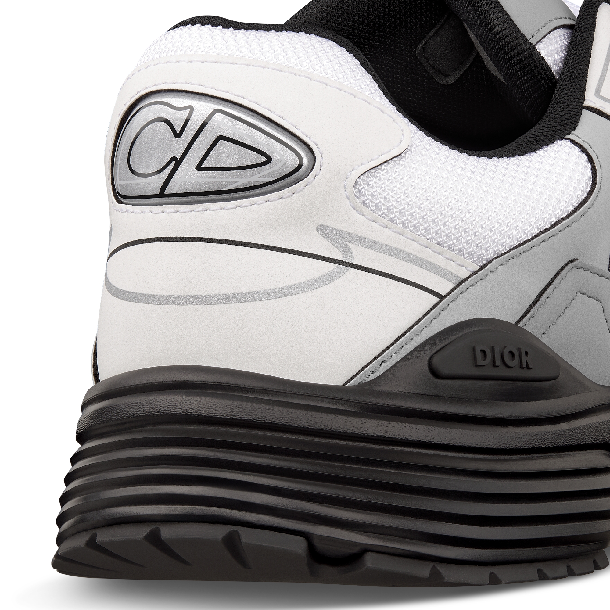 B30 Countdown 运动鞋 白色网面白色和灰色科技面料 E09