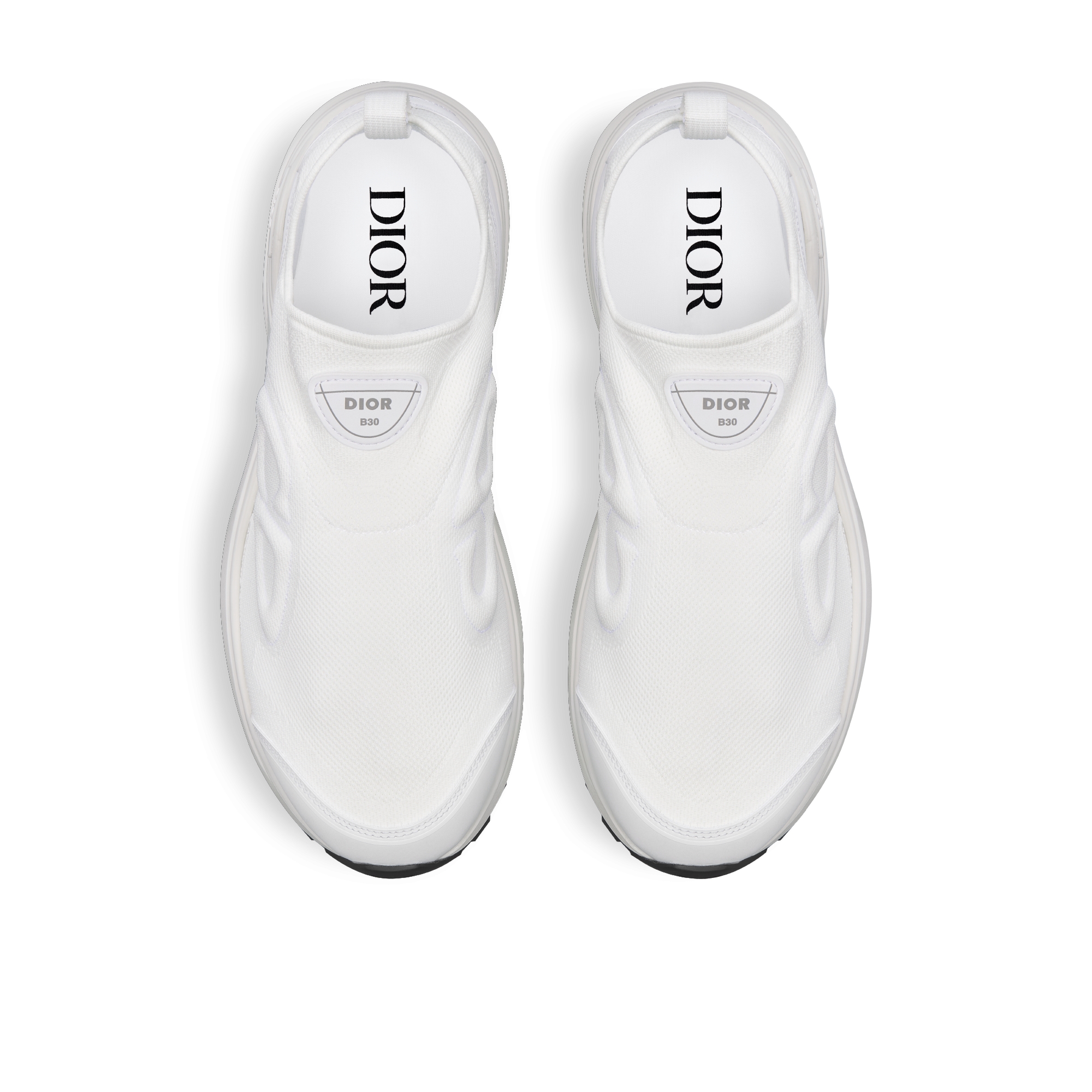 B30 Countdown 运动鞋 白色网眼织物和白色科技面料 E06