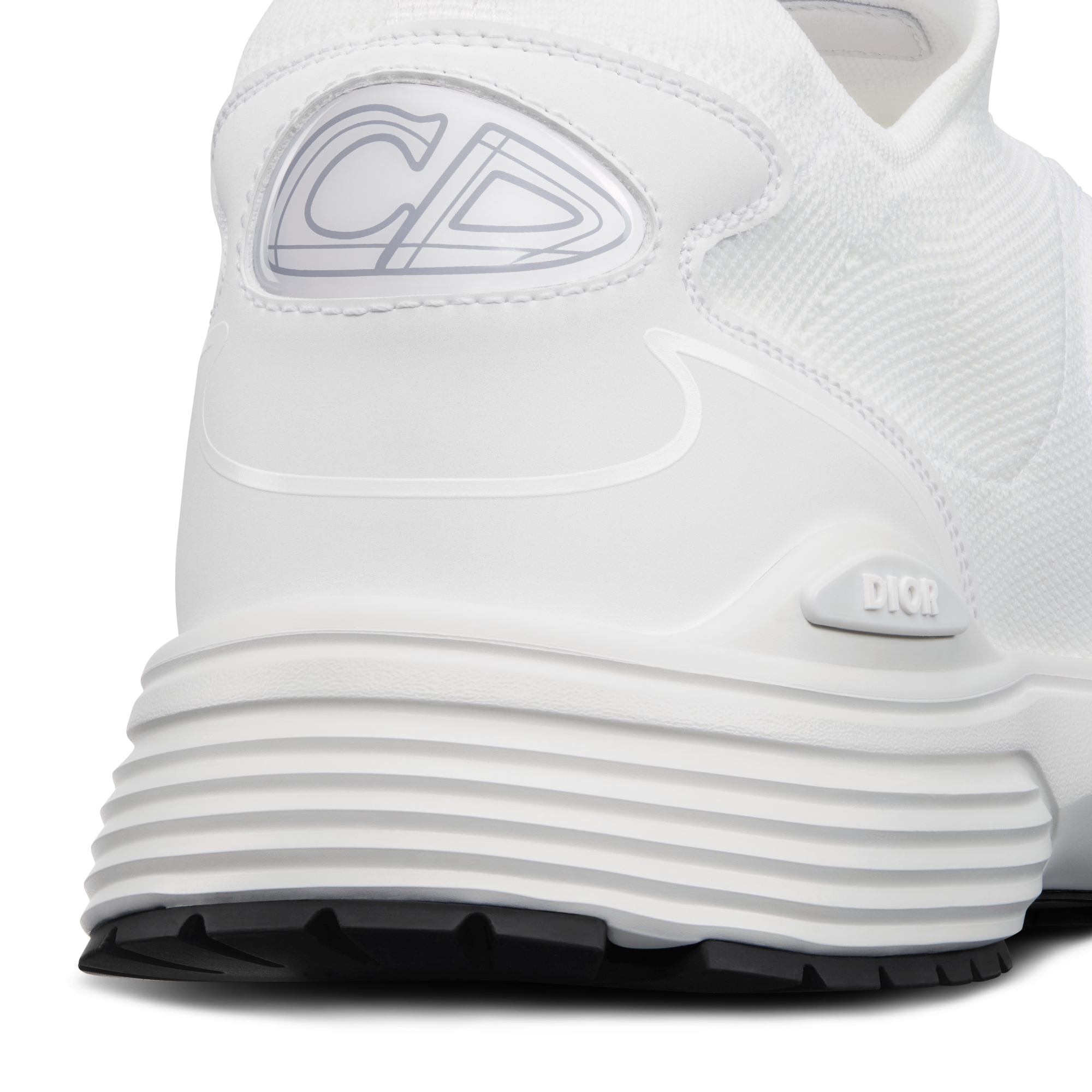 B30 Countdown 运动鞋 白色网眼织物和白色科技面料 E09