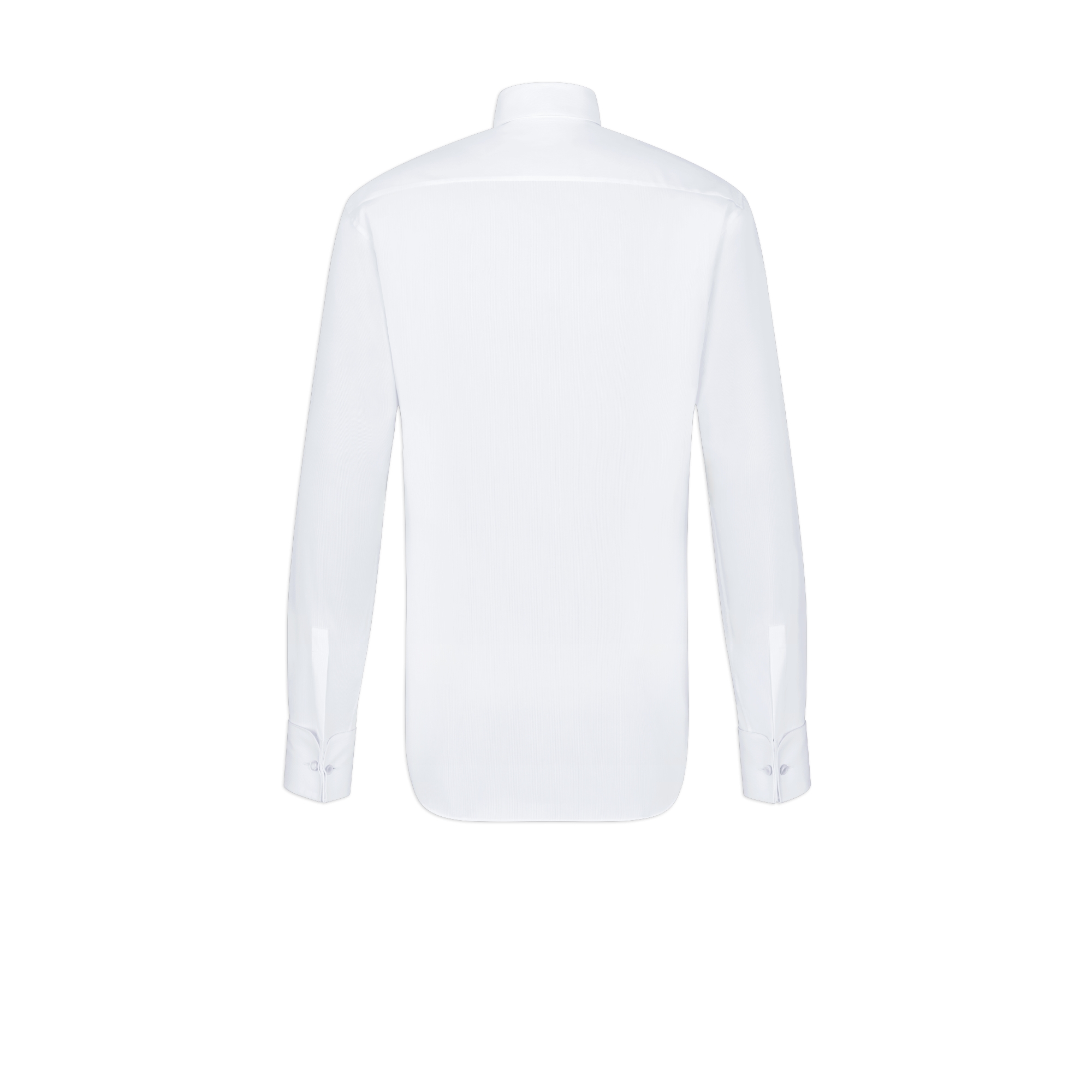 衬衫 亮白色棉质面料搭配法式袖口 E08