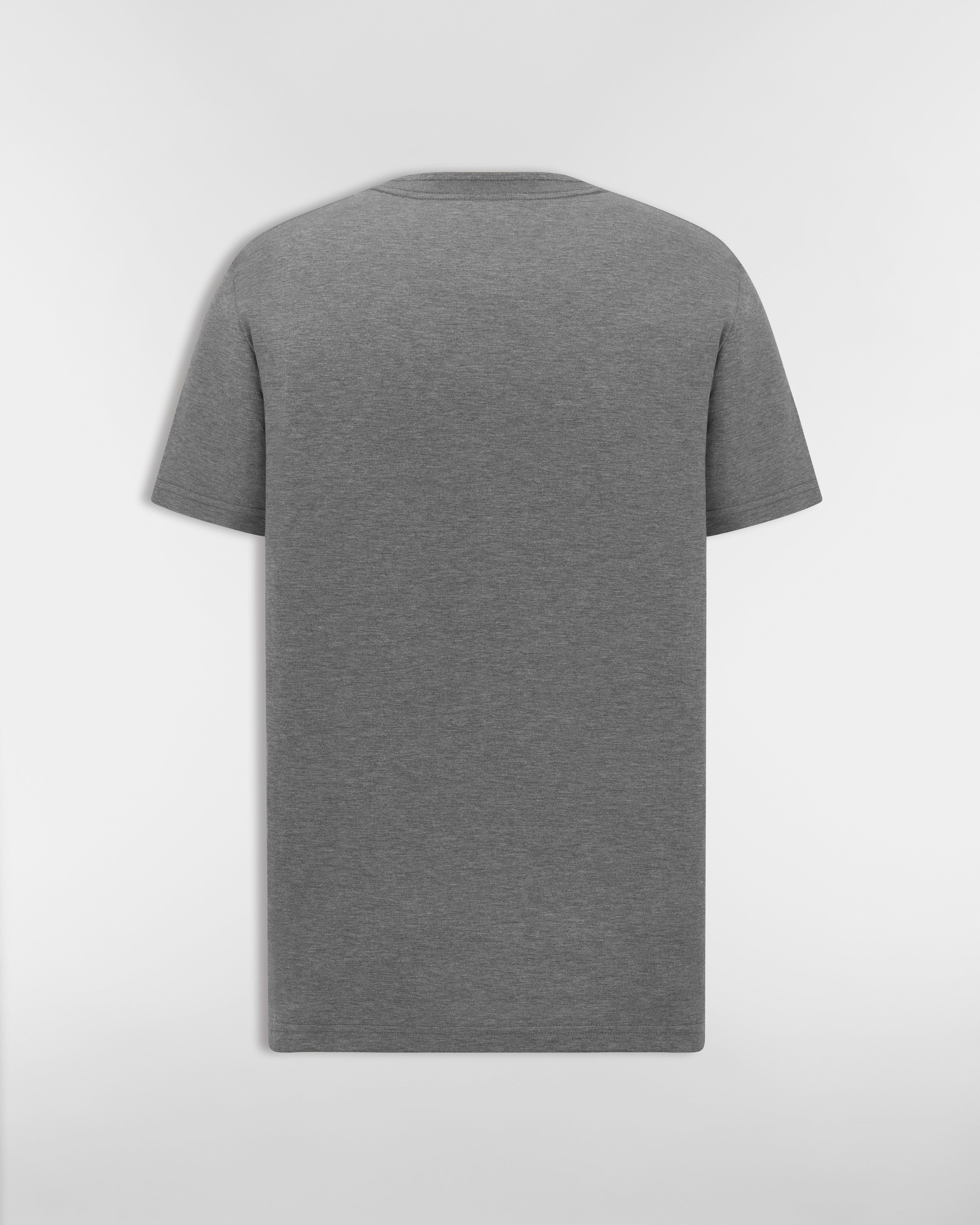 Dior Icons 常规版型 T 恤 灰色海岛棉质平纹针织面料 E08