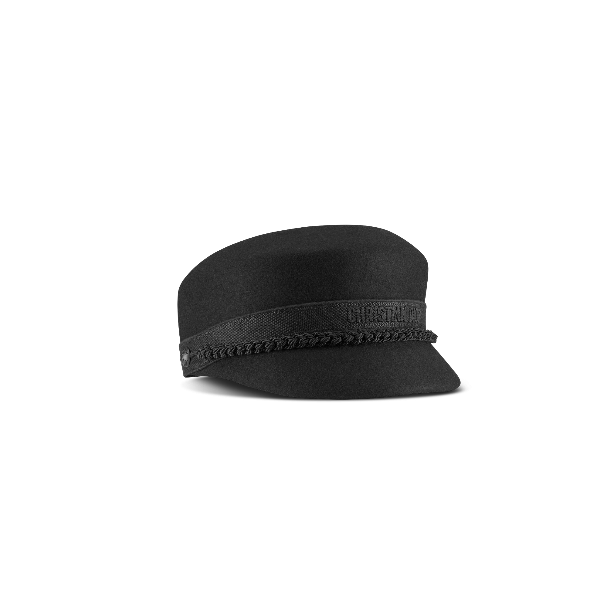 Dior Travel 帽子黑色毛毡面料| DIOR