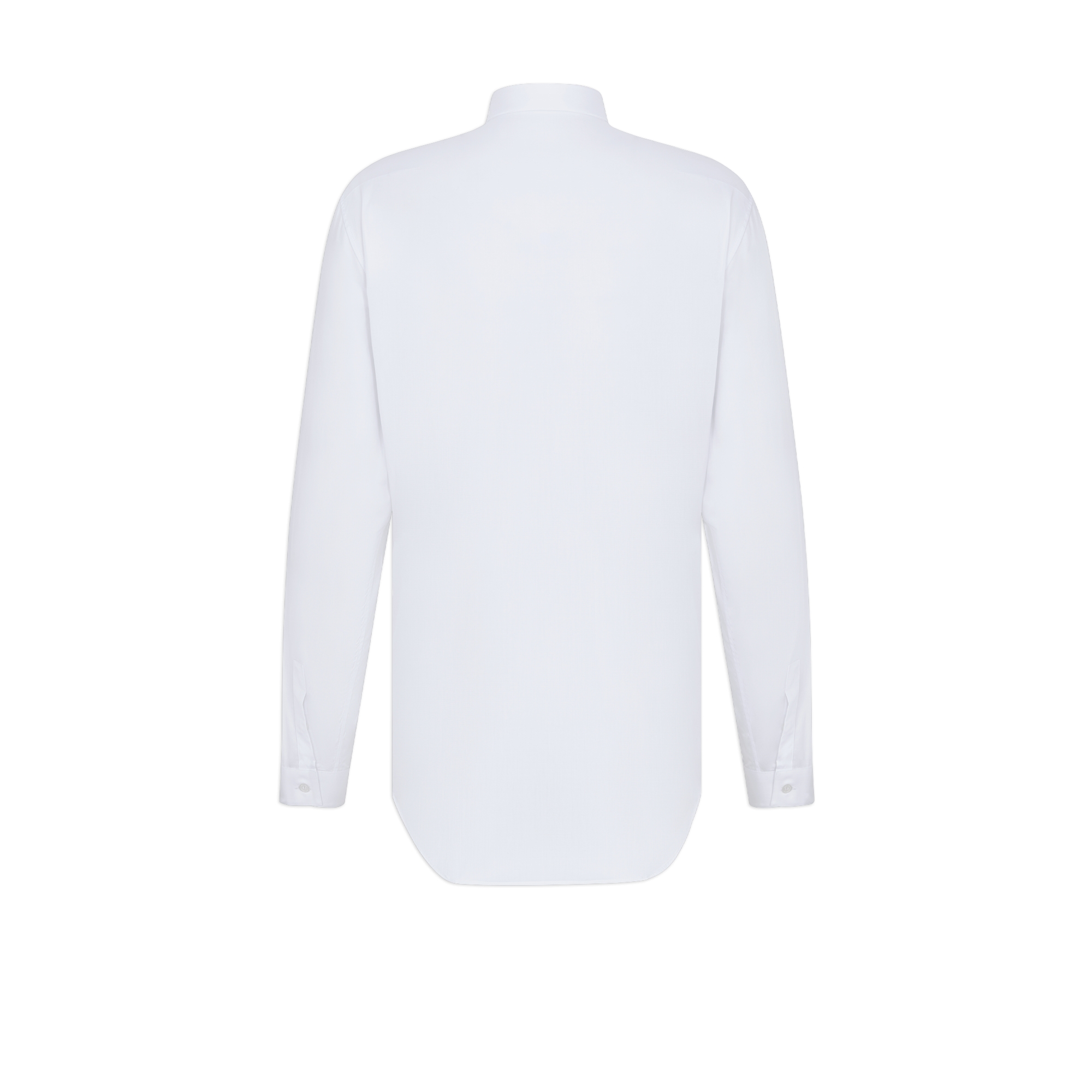 衬衫 白色棉府绸 Dior 刺绣 E08