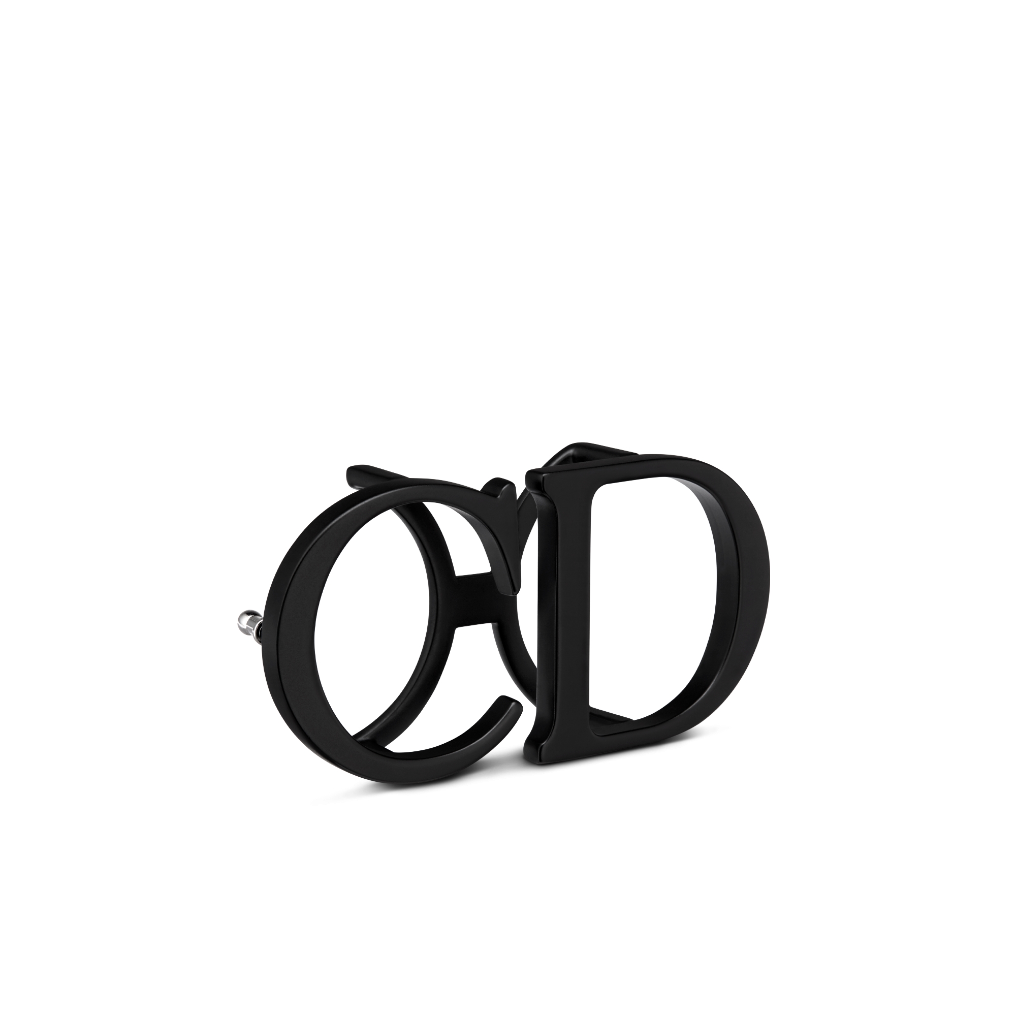 CD 腰带扣 35 毫米黑色涂漆饰面黄铜 E03