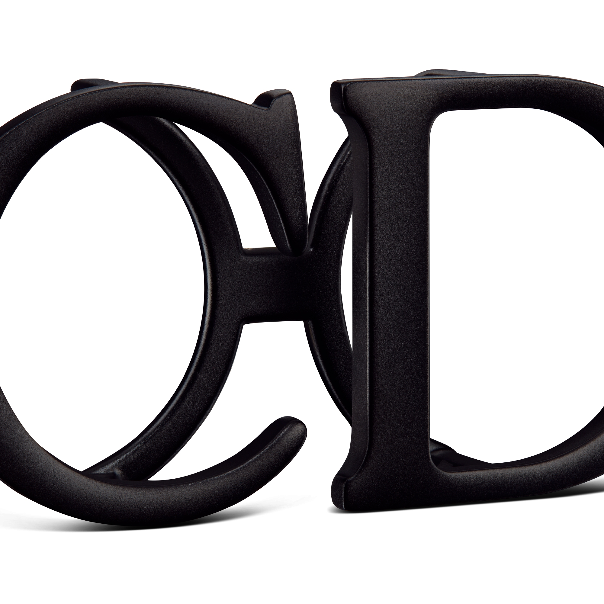 CD 腰带扣 35 毫米黑色涂漆饰面黄铜 E09