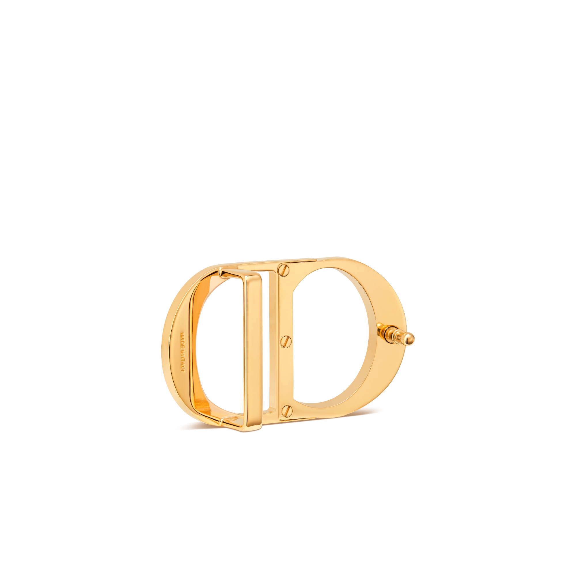 CD Icon 腰带扣 35 毫米金色饰面黄铜 E05