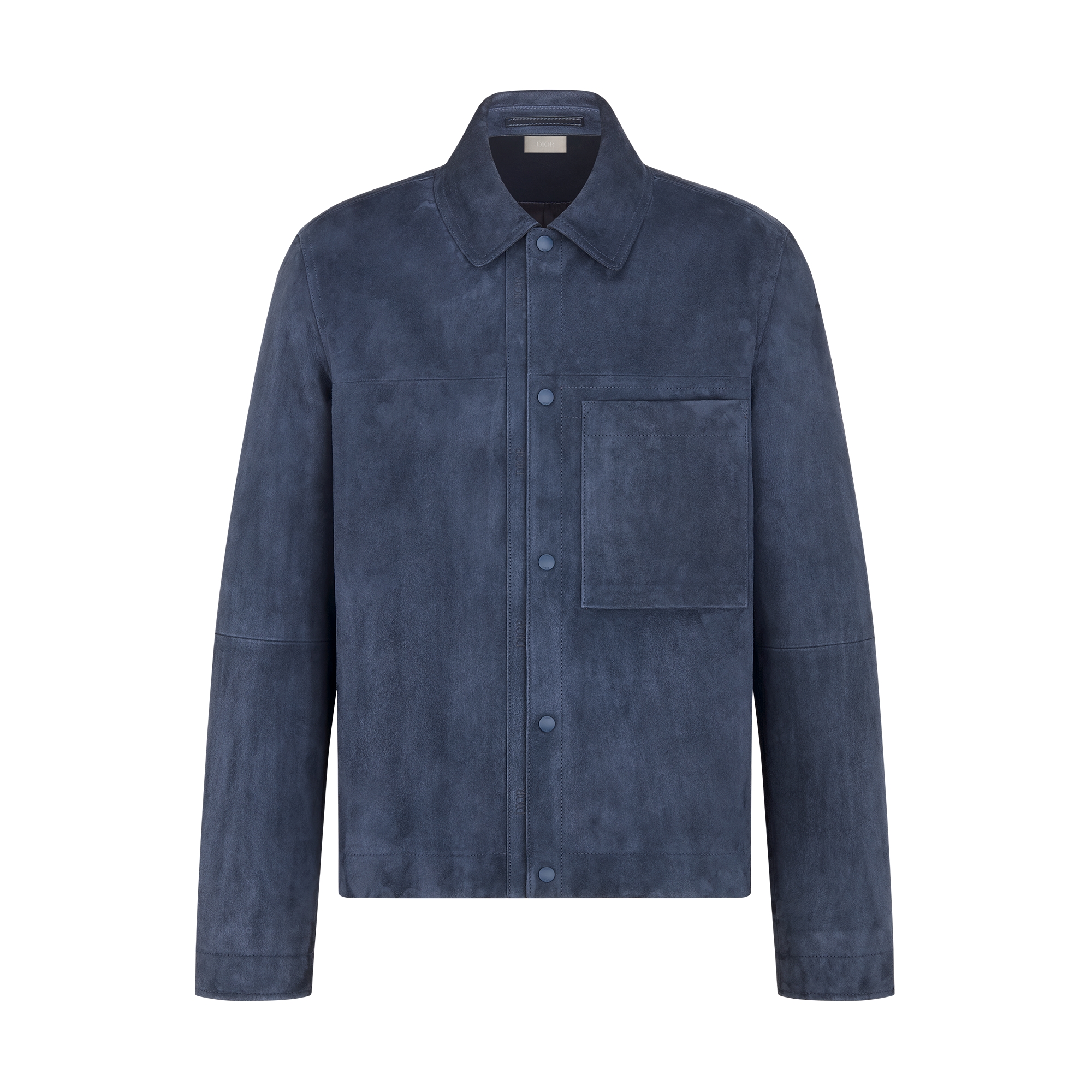  海军蓝色羊皮革