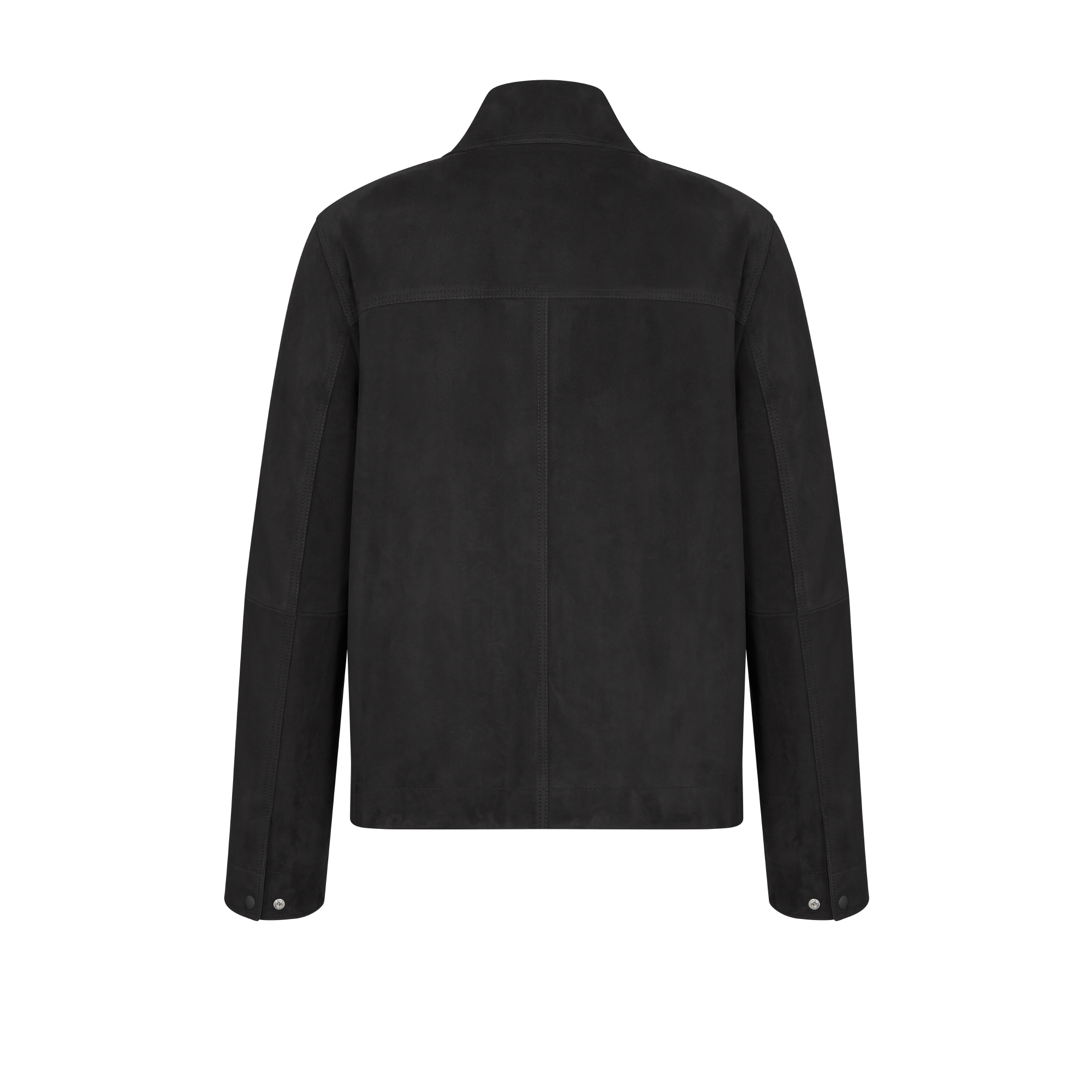 短夹克 黑色羊皮革 E08