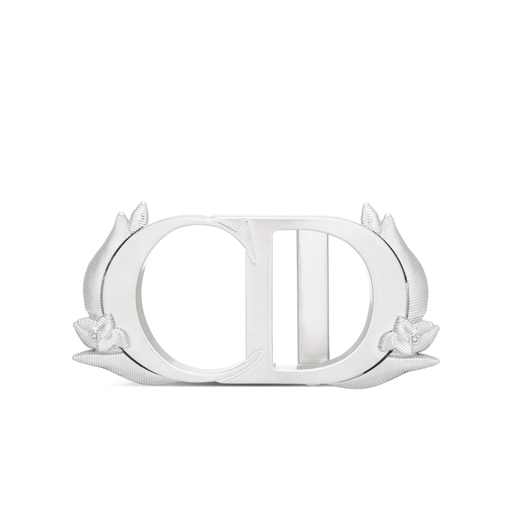 CD 腰带扣 35 毫米复古银色饰面铜合金 E01