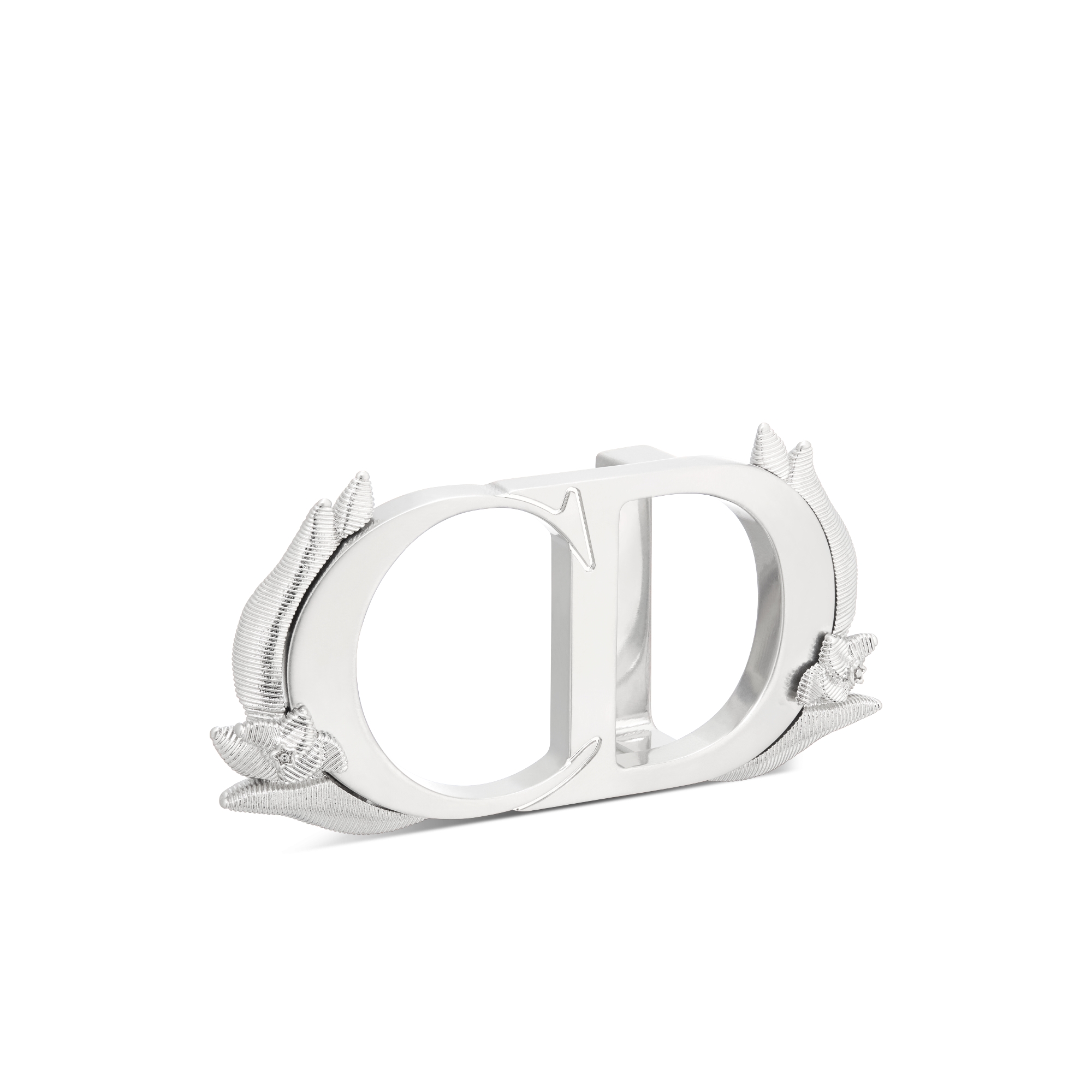 CD 腰带扣 35 毫米复古银色饰面铜合金 E03