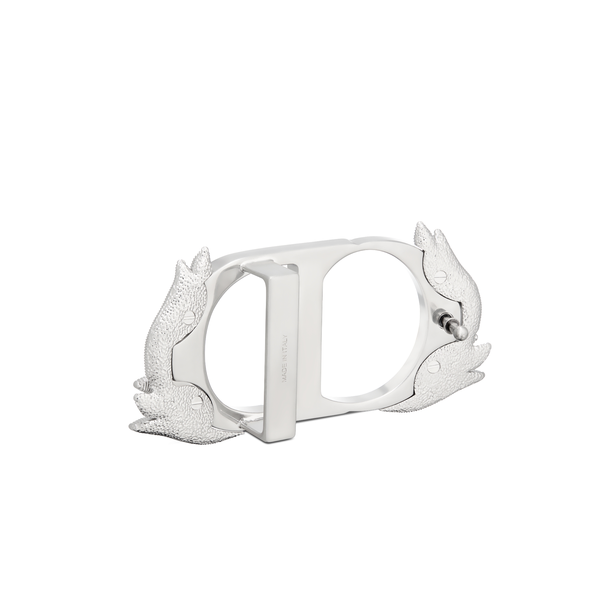 CD 腰带扣 35 毫米复古银色饰面铜合金 E05