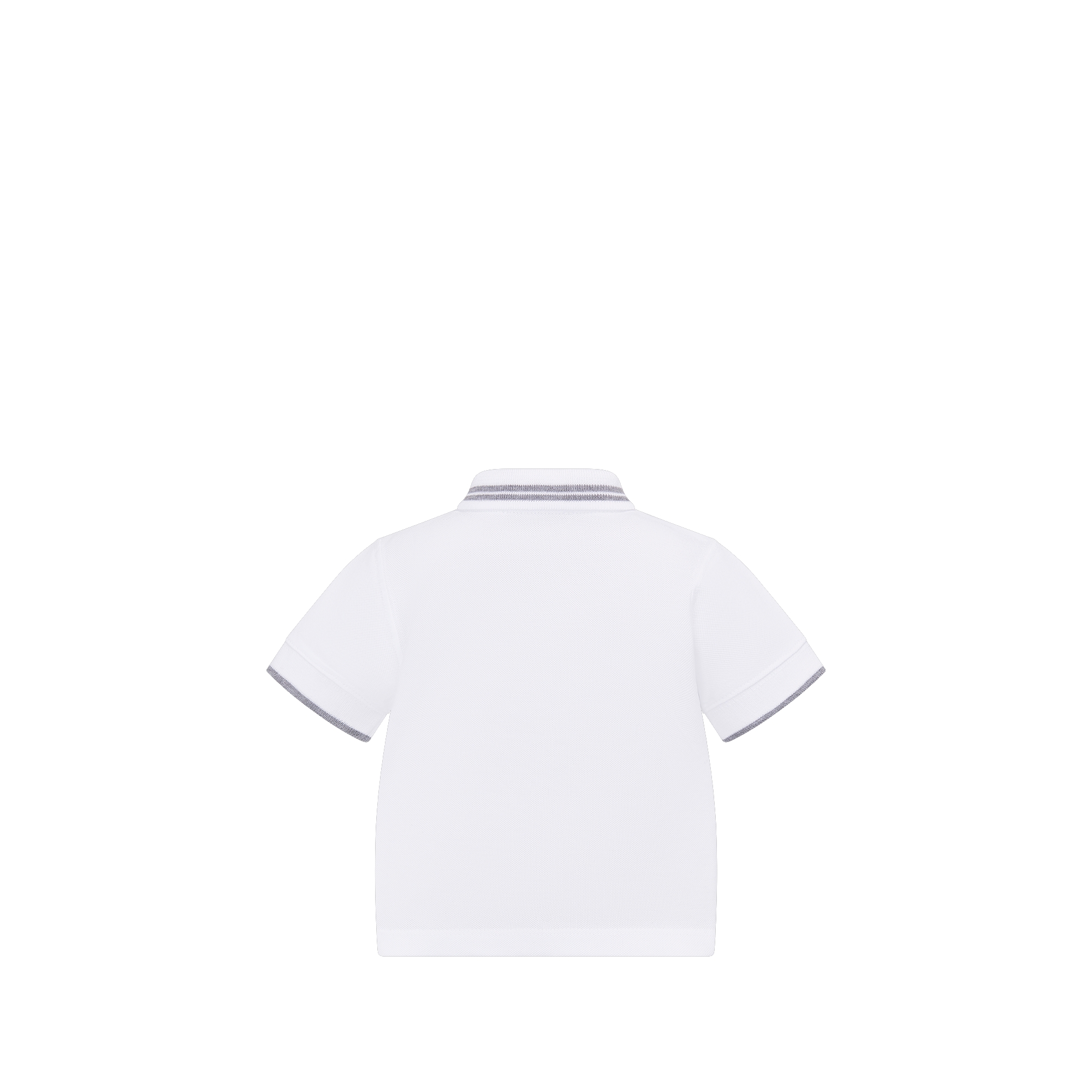 婴幼儿款 Christian Dior Couture Polo 衫 白色棉质珠地布 E08